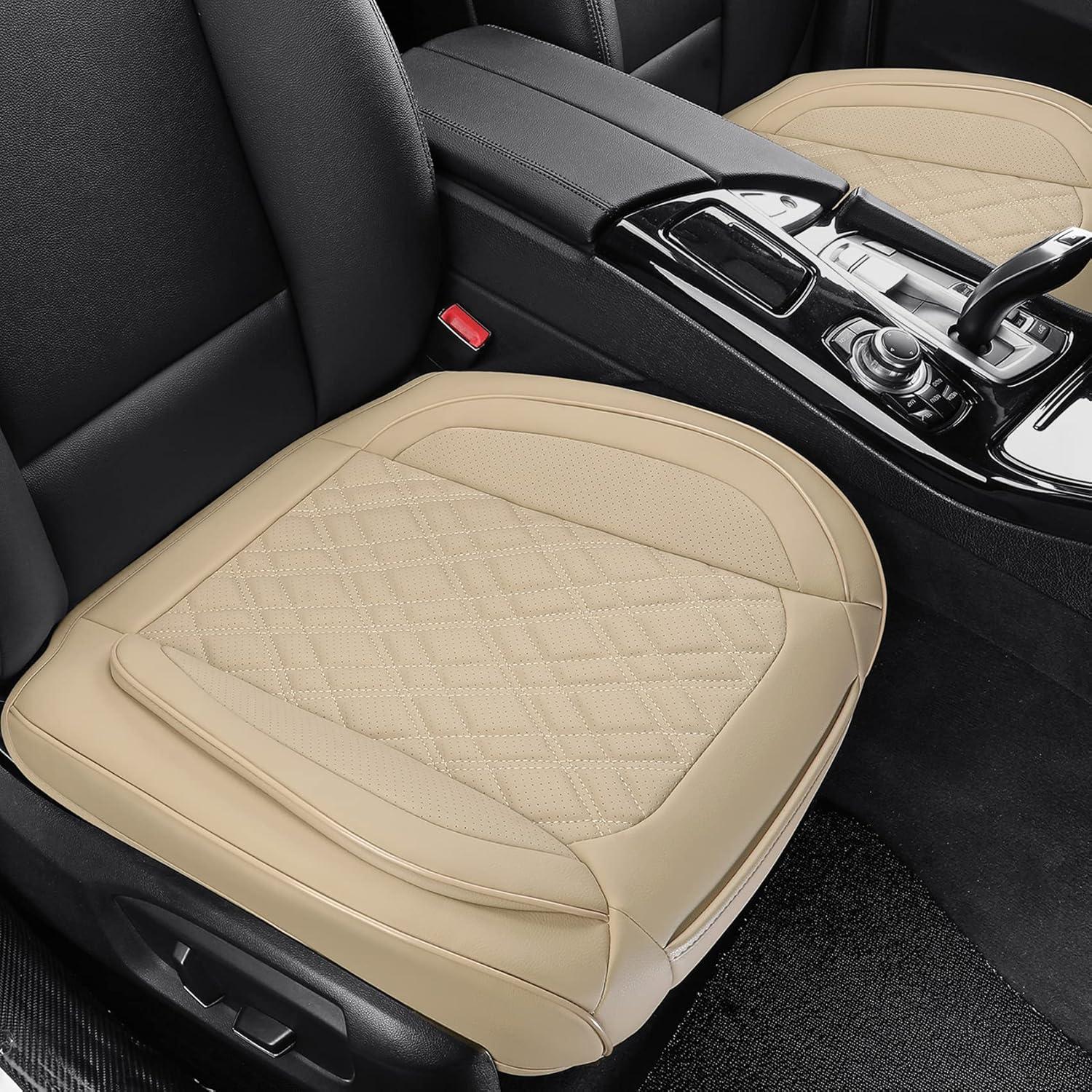 Funda de Asiento de Coche EifBrisa Beige Universal 2 Piezas