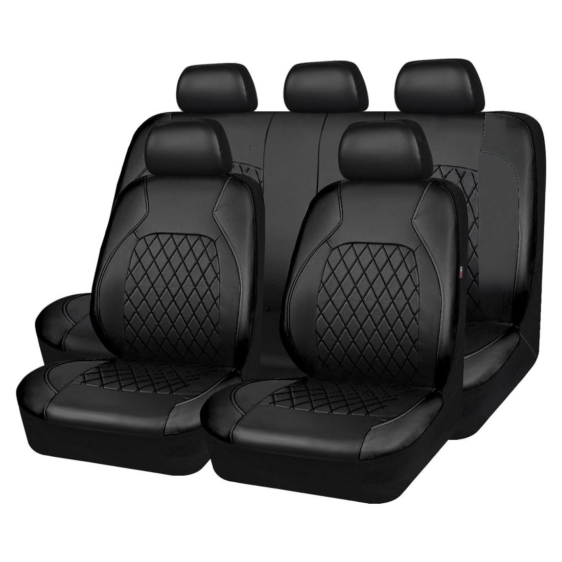 Cubiertas de Asiento de Coche HORSE KINGDOM Universal Negro