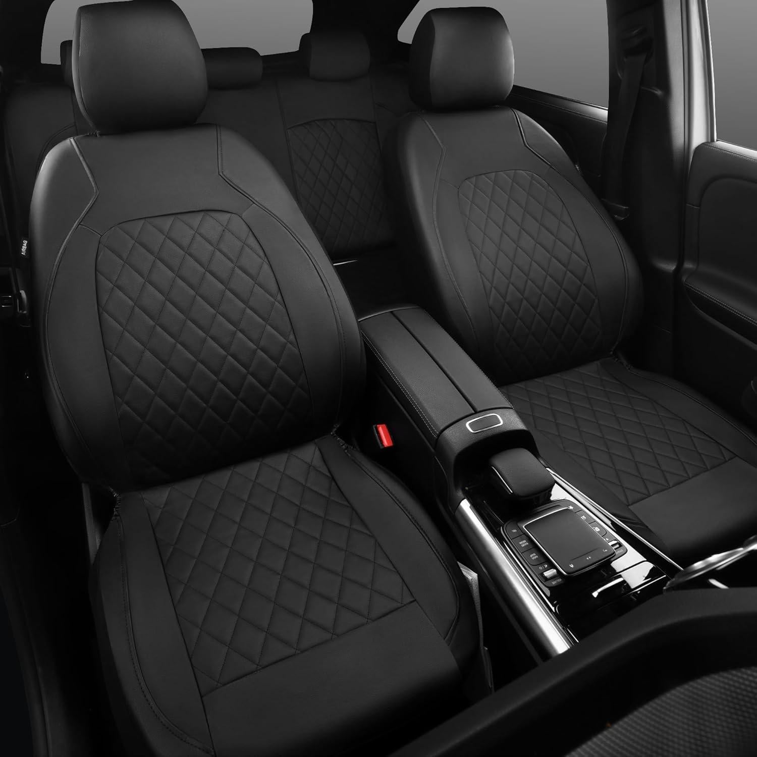 Cubiertas de Asiento de Coche HORSE KINGDOM Universal Negro