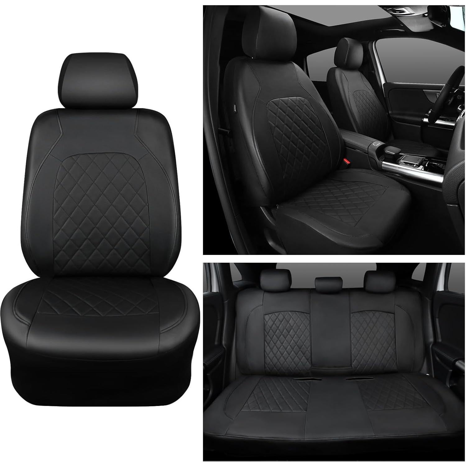 Cubiertas de Asiento de Coche HORSE KINGDOM Universal Negro