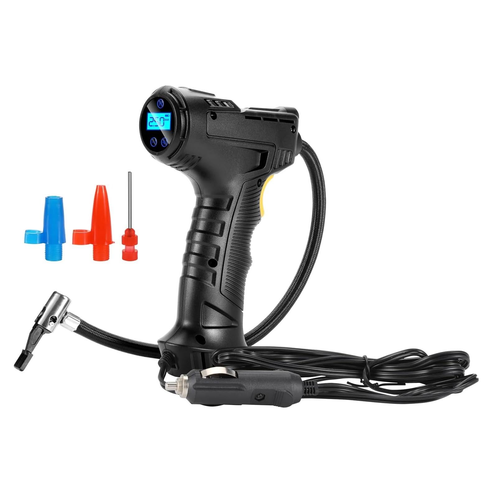 Compresor de Aire Portátil ZGWATO 150 PSI Inflador 12V