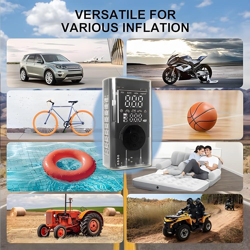 Compresor de Aire Portátil BRAWHOOH CQ006 150 PSI Inalámbrico