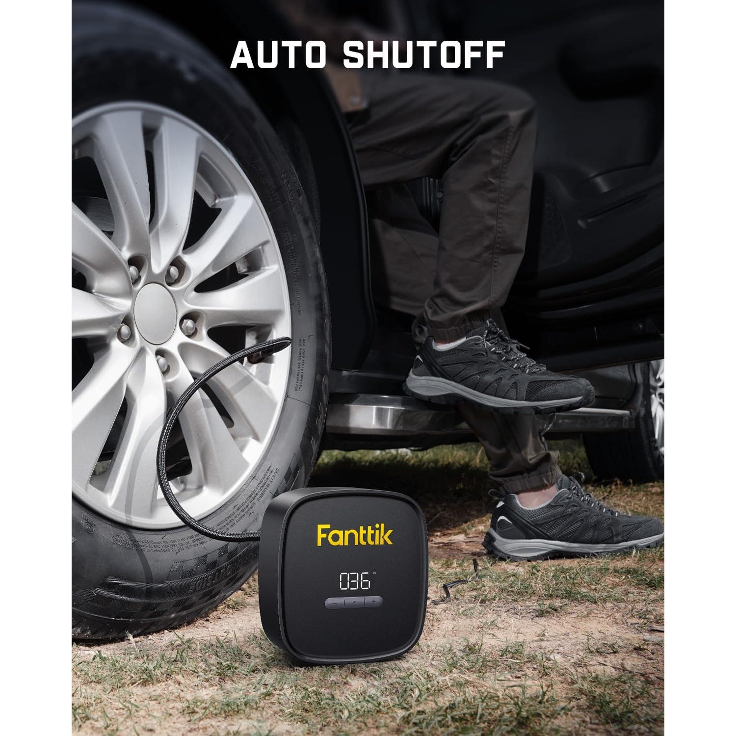 Compresor de Aire Portátil Fanttik X9 SE 12V para Neumáticos