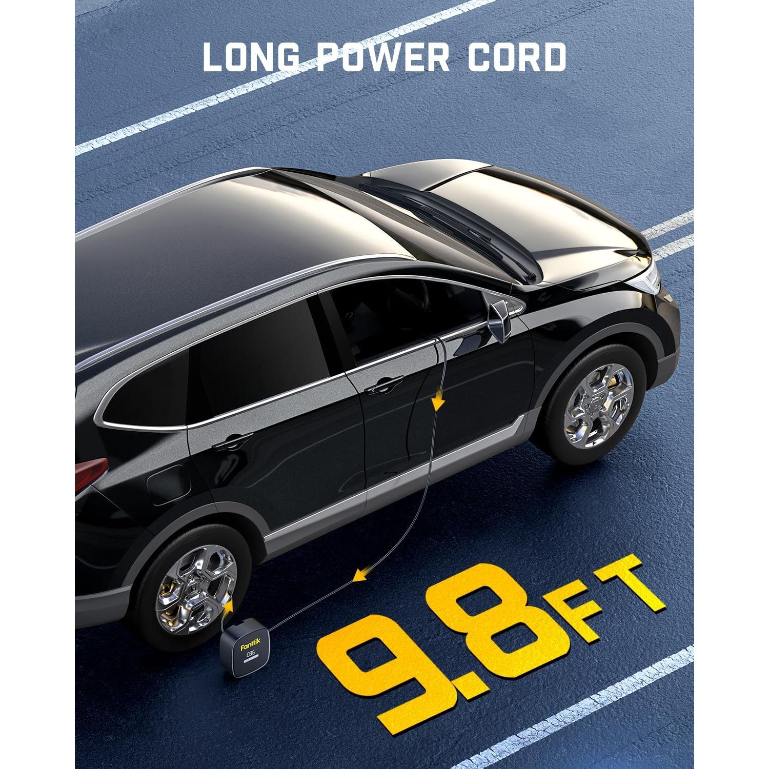 Compresor de Aire Portátil Fanttik X9 SE 12V para Neumáticos