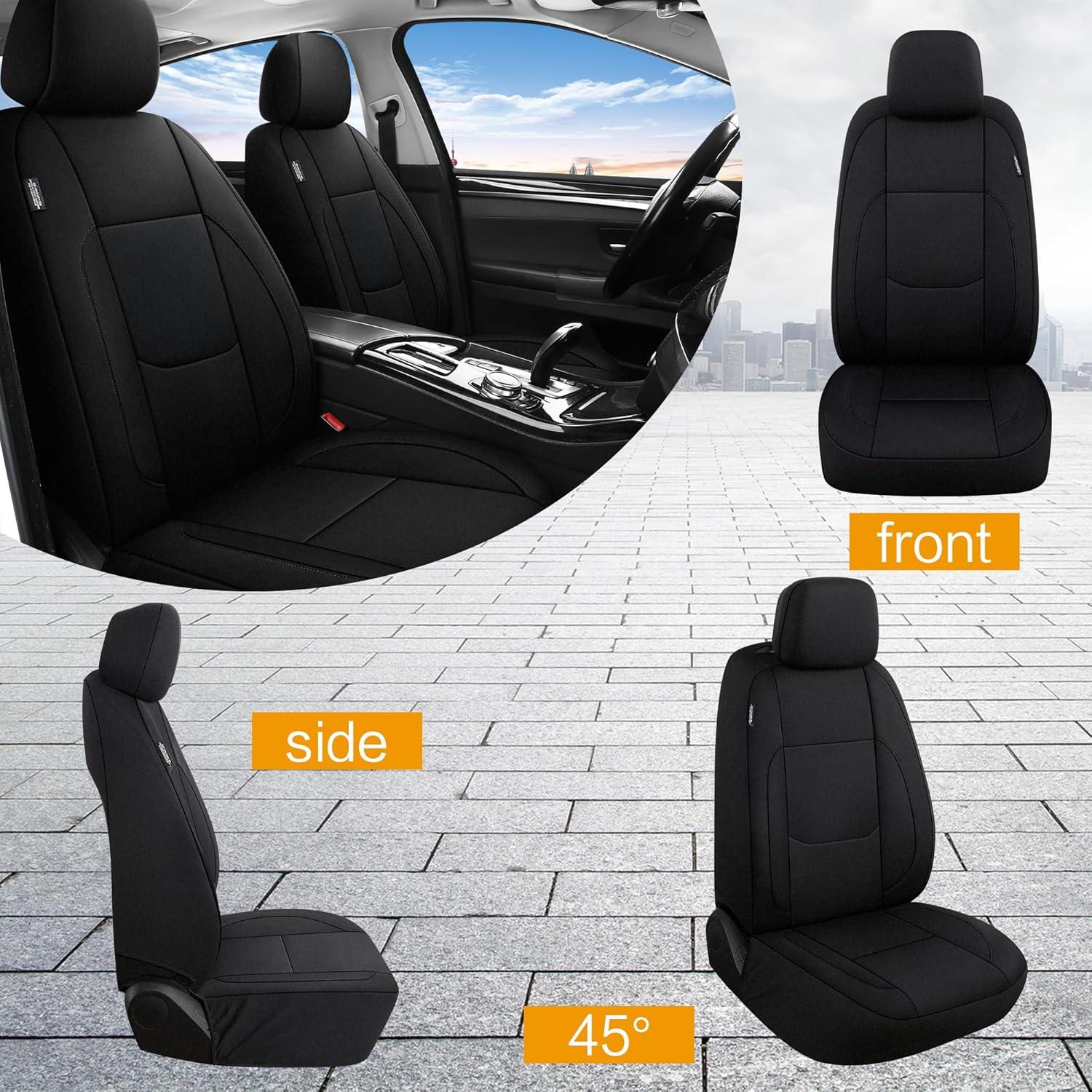 Funda de Asiento de Coche Impermeable Pariitadin Juego Completo