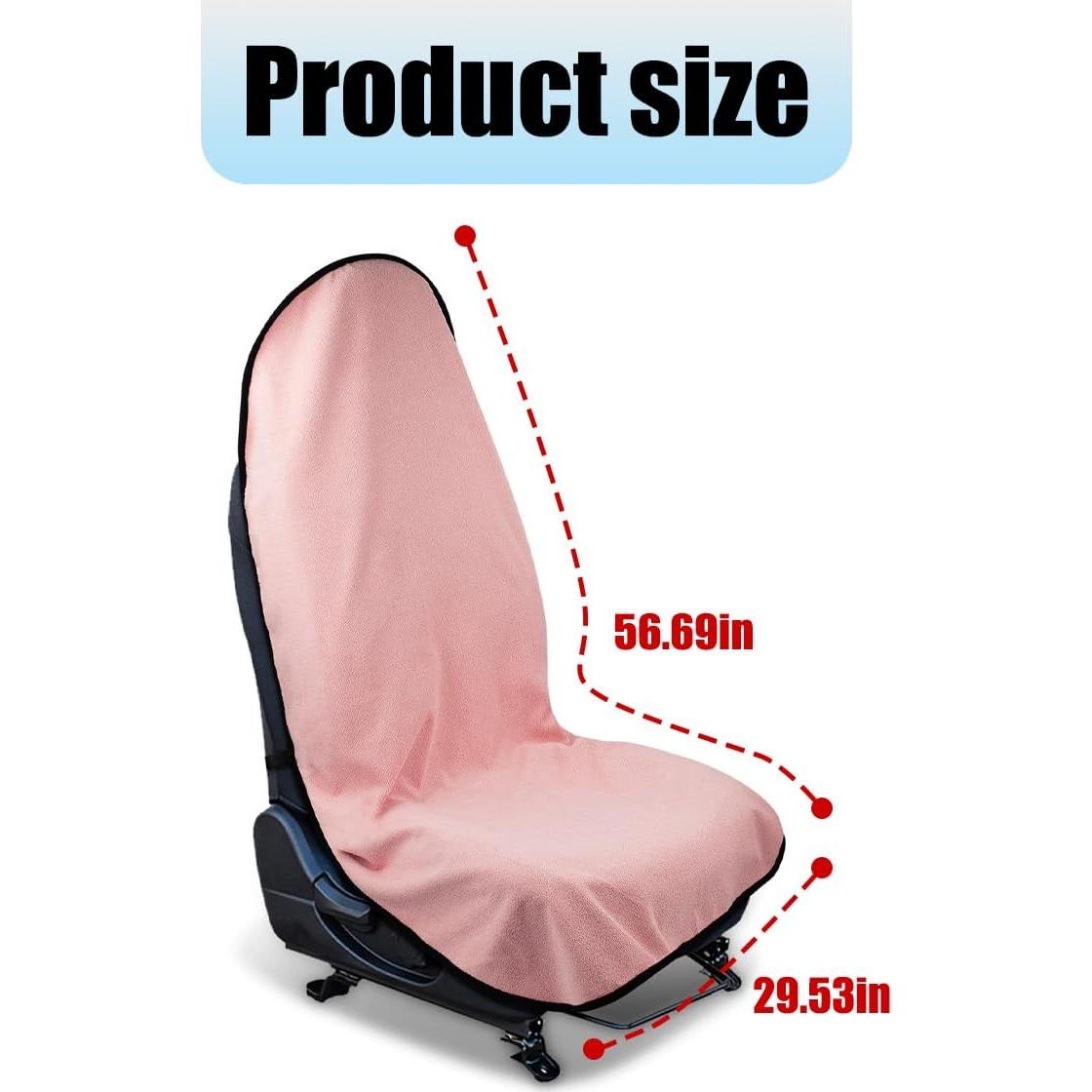 Cubierta de Asiento de Coche Mandark Rosa Impermeable Universal