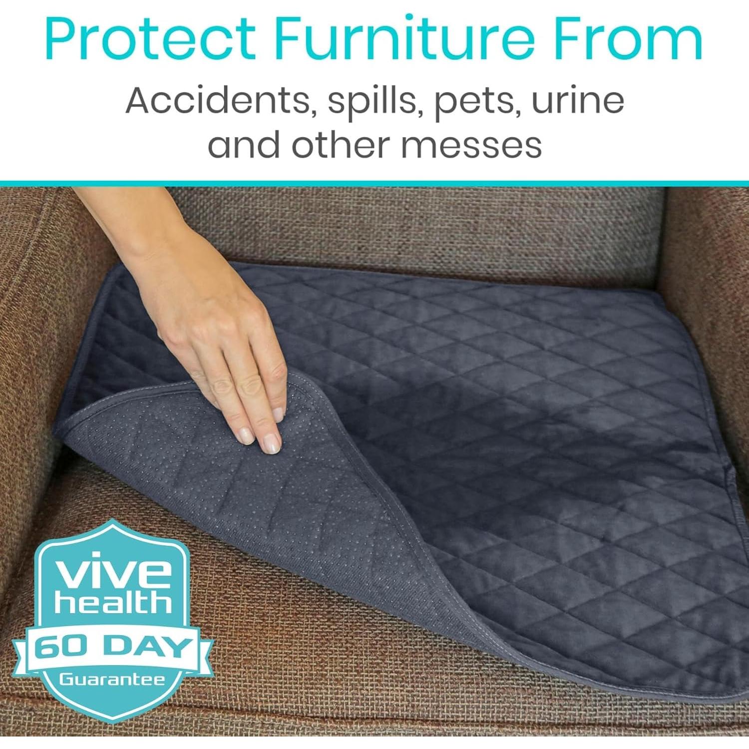 Almohadilla Impermeable Sures para Sillas 55.88x53.34cm Gris