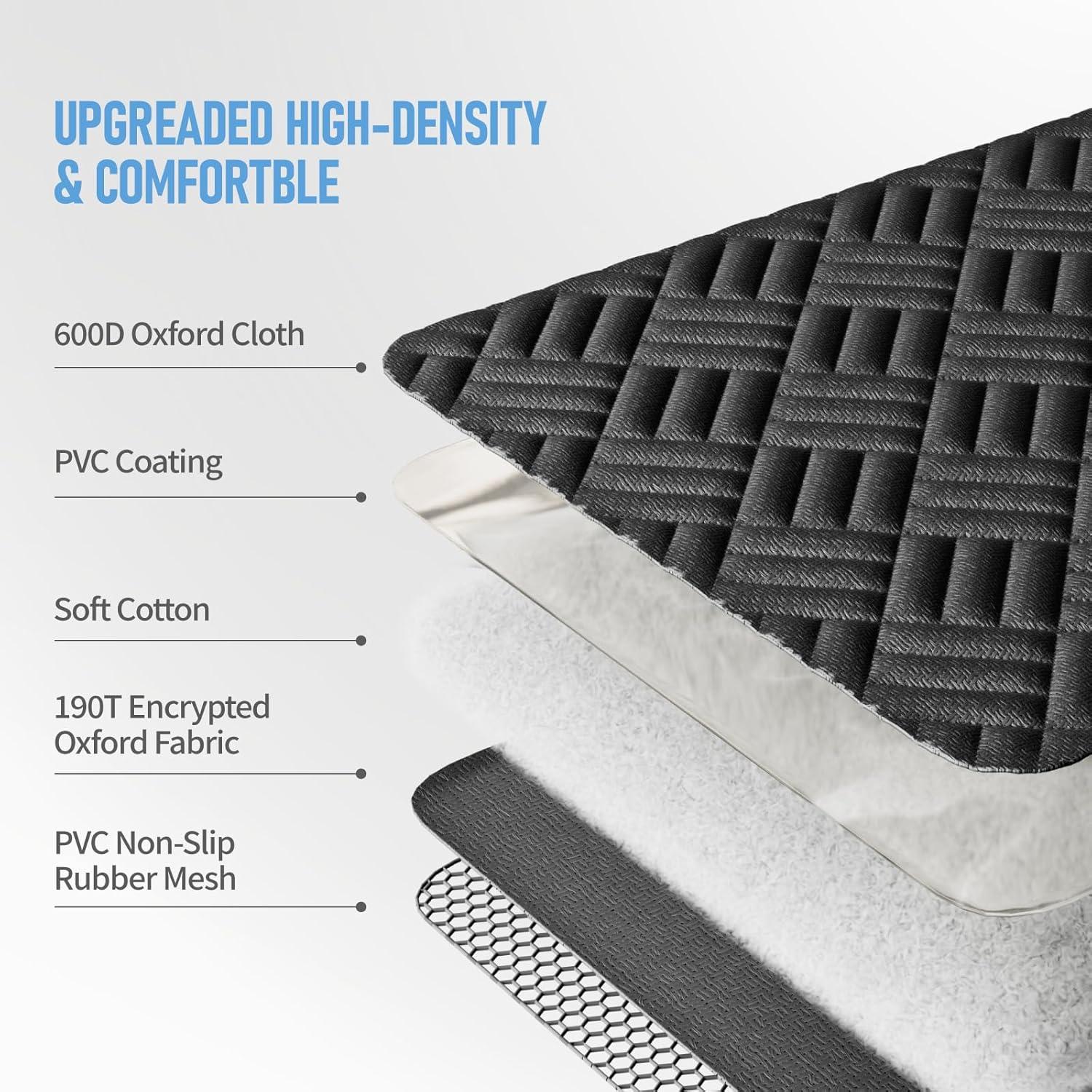 Funda de Asiento para Perros FIRSTWELL WB-CD Impermeable Negro