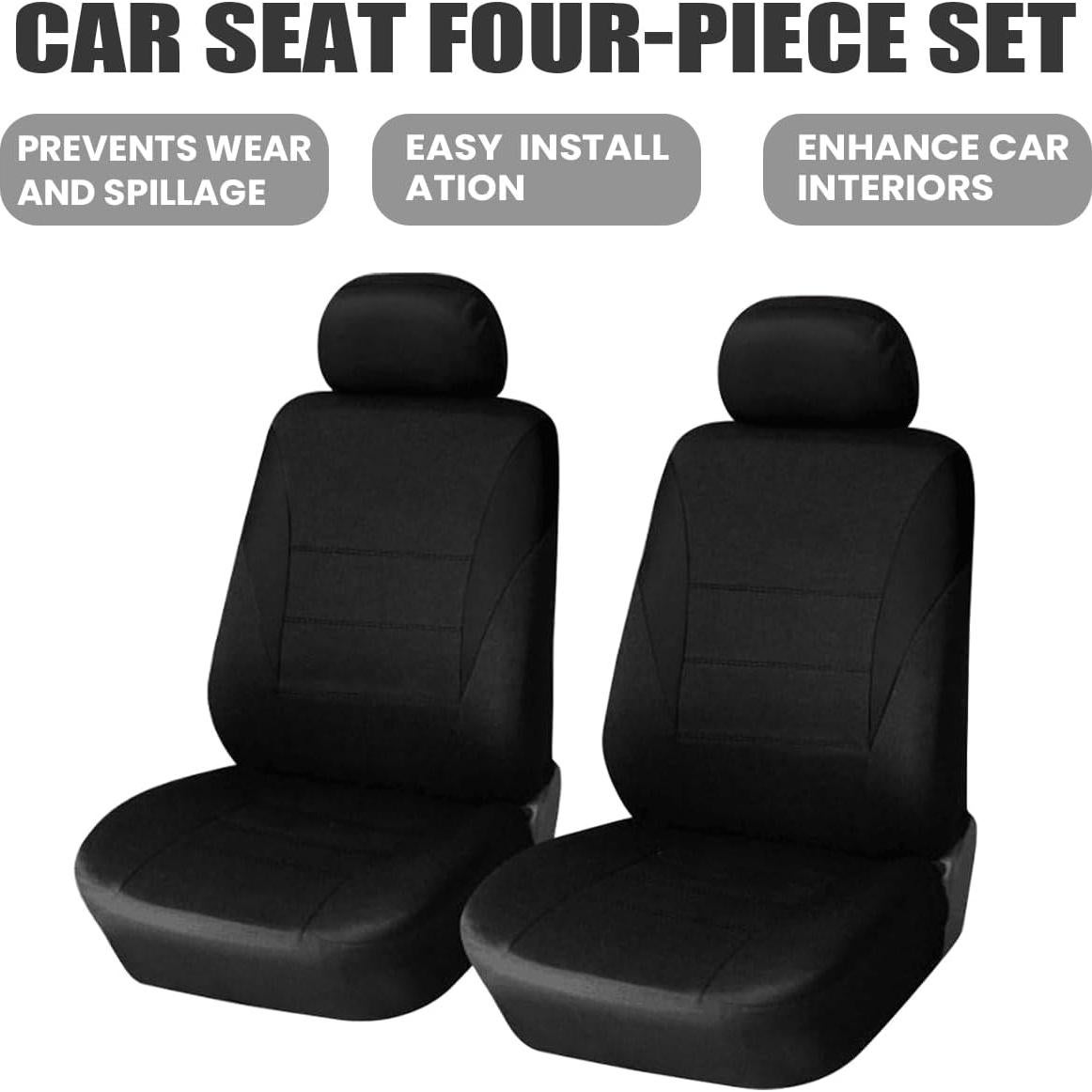 4 Fundas de Asiento de Coche Osilly Antideslizantes Impermeables