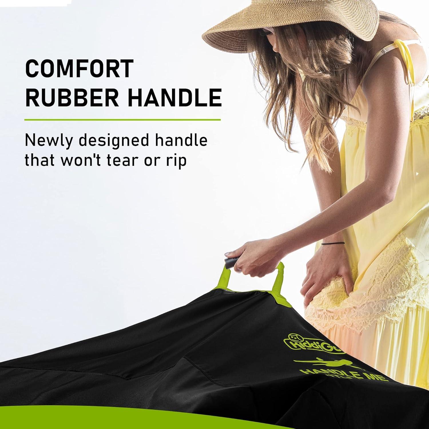 Bolsa de Viaje KiddiGo para Asiento de Auto 83.8 cm Negro Verde