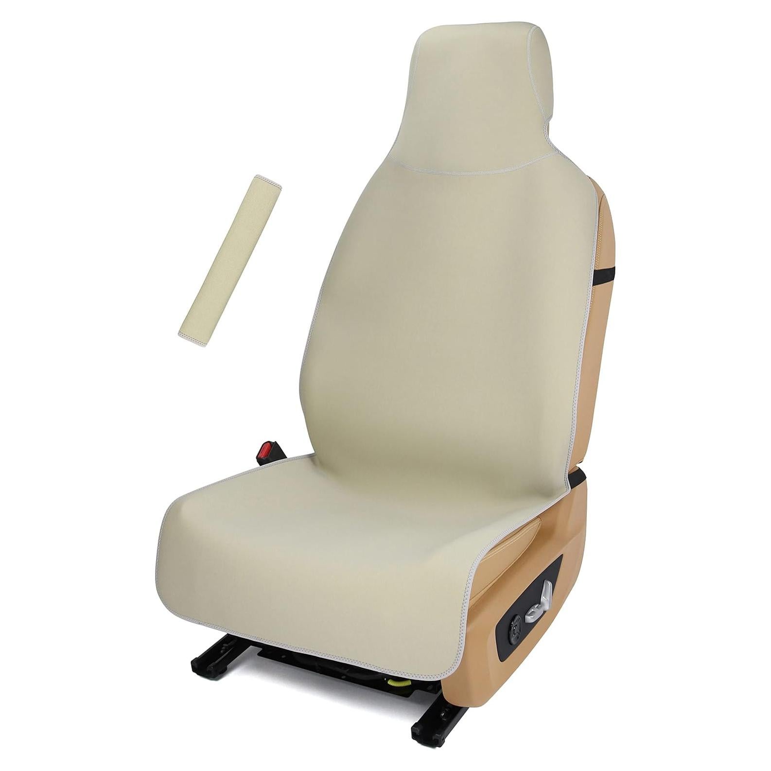 Cubierta de Asiento de Coche COVERNAT Khaki Resistente al Agua