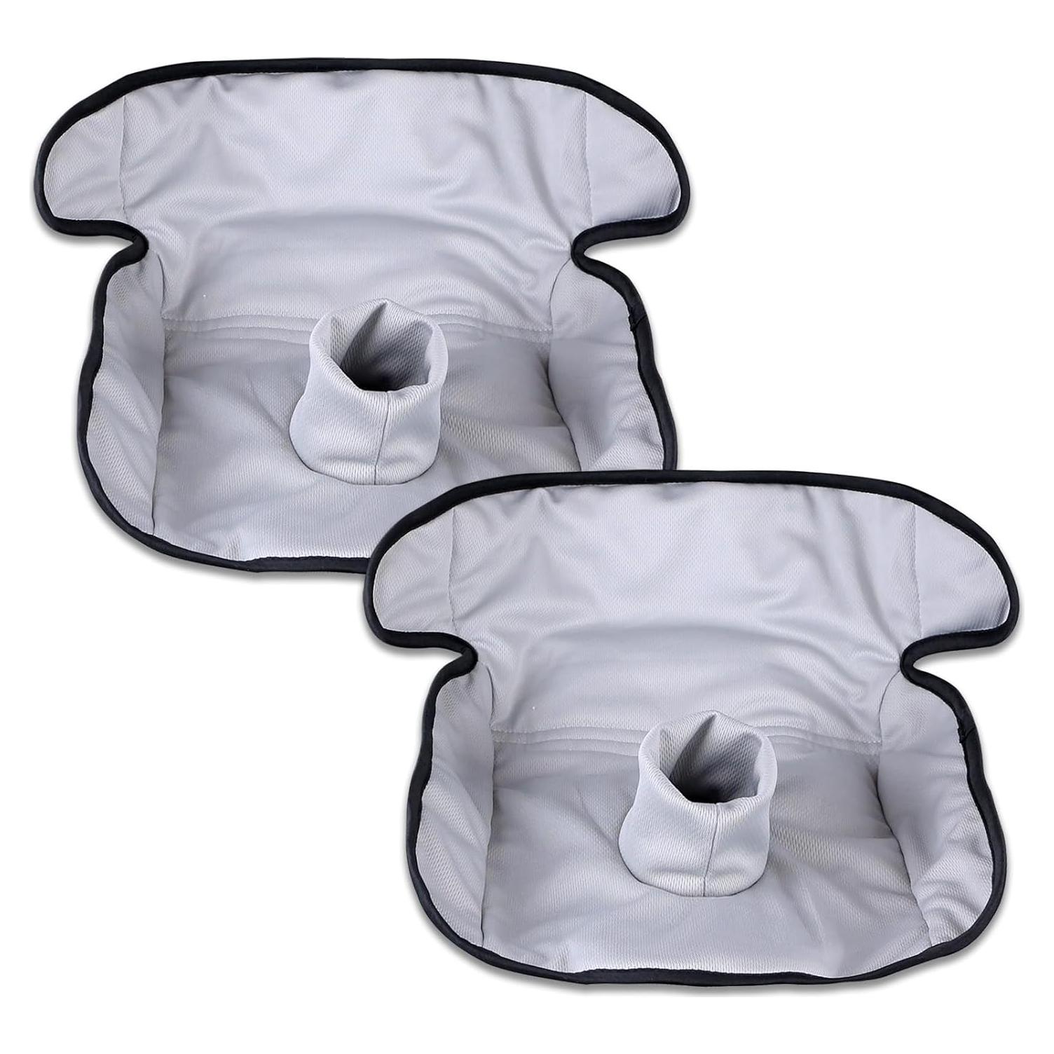 Almohadilla Suave a Prueba de Fugas ZYD01-2 para Bebés - 2 Paquetes Gris