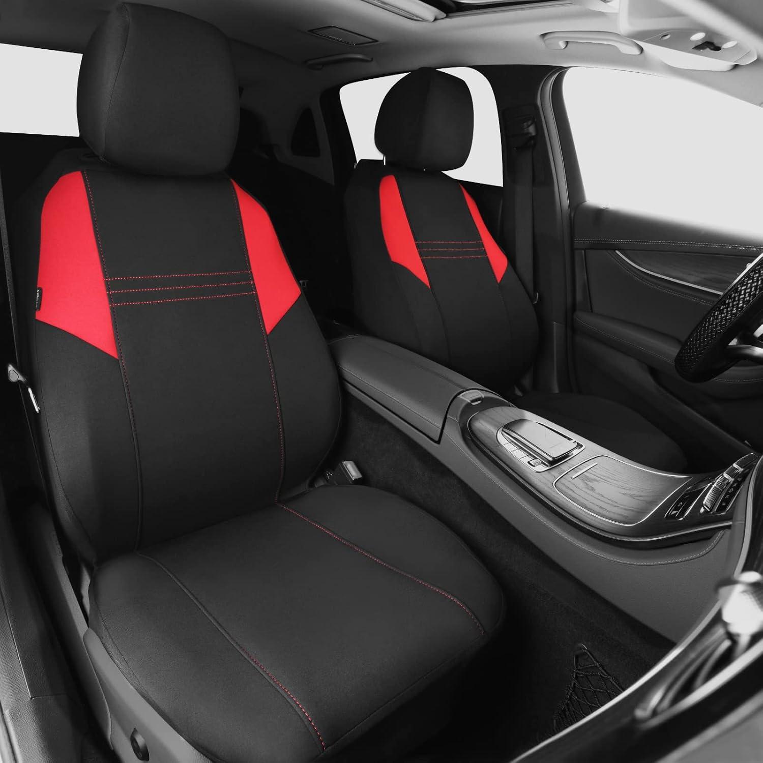 Fundas de Asiento Impermeables CAR PASS Neopreno Rojo