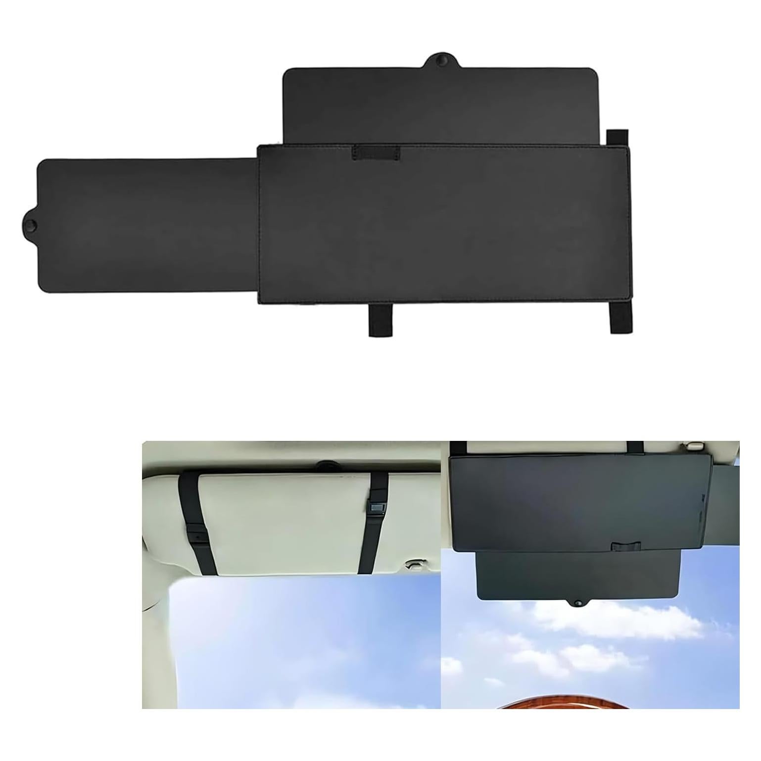 Extensor de Visera Solar Lekudo Universal 30.99x14.99cm Negro