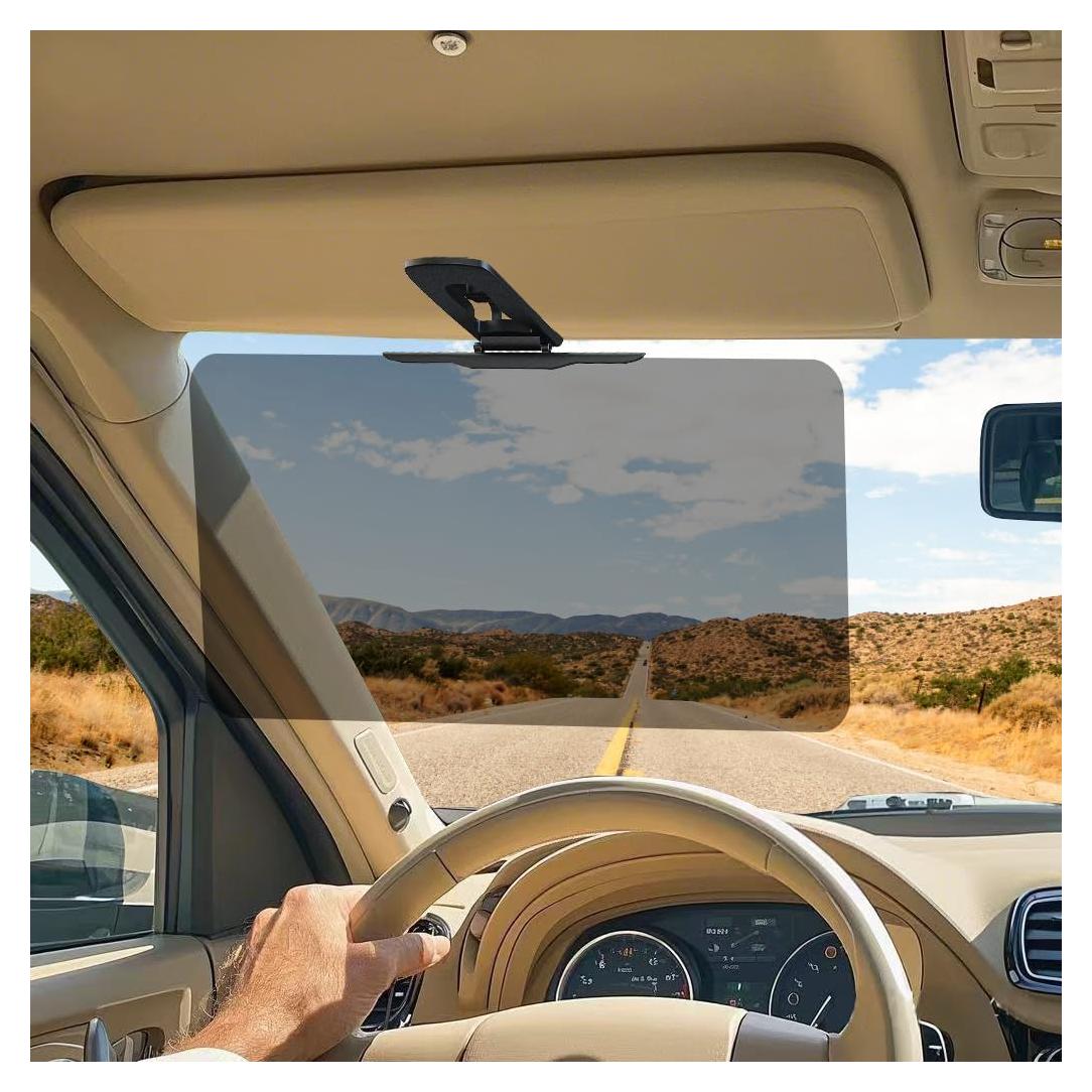 Extensor de Visera Solar GlideSpark UV400 para Coche
