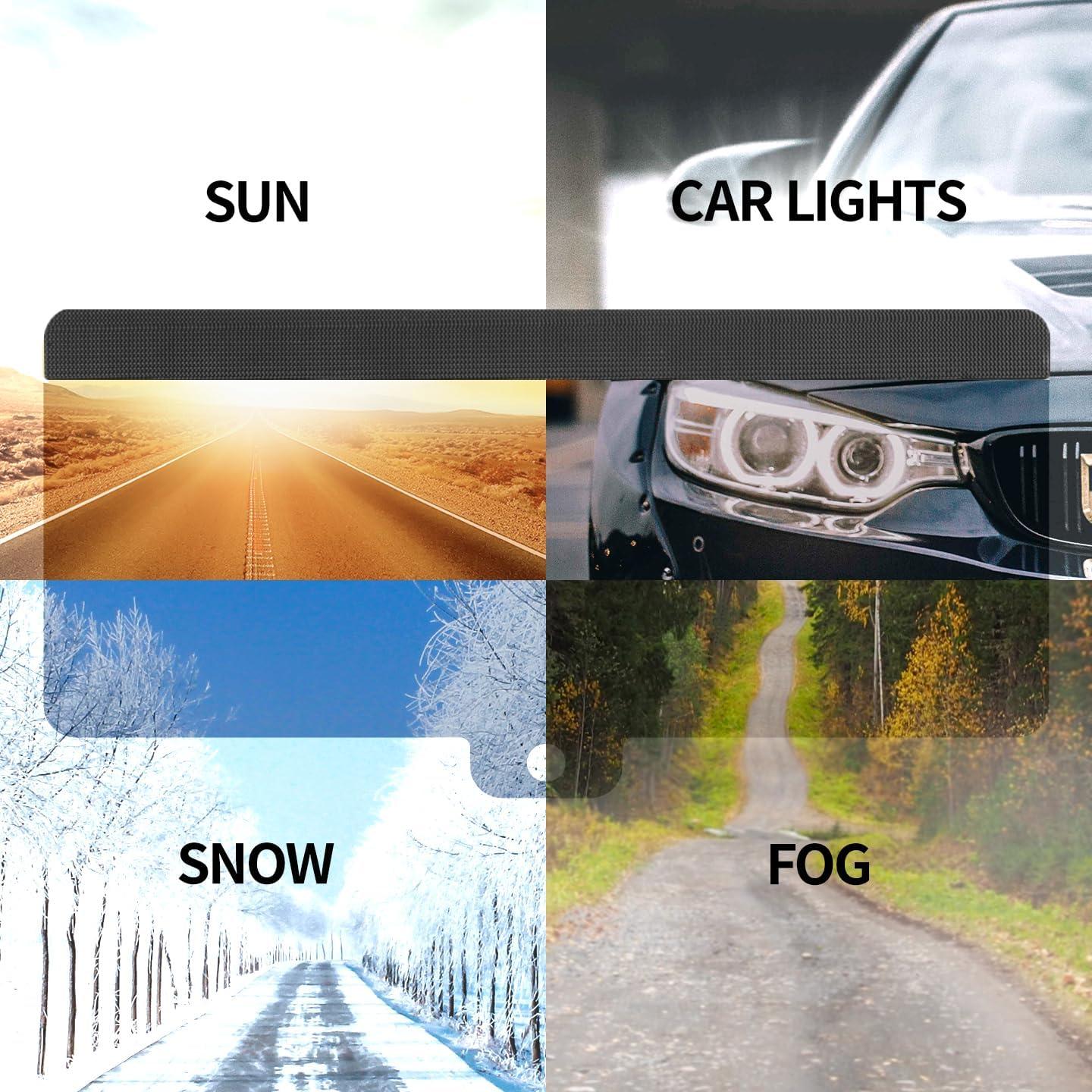 Extensor de Visera Solar Bwinmak Universal 24 cm Polarizado