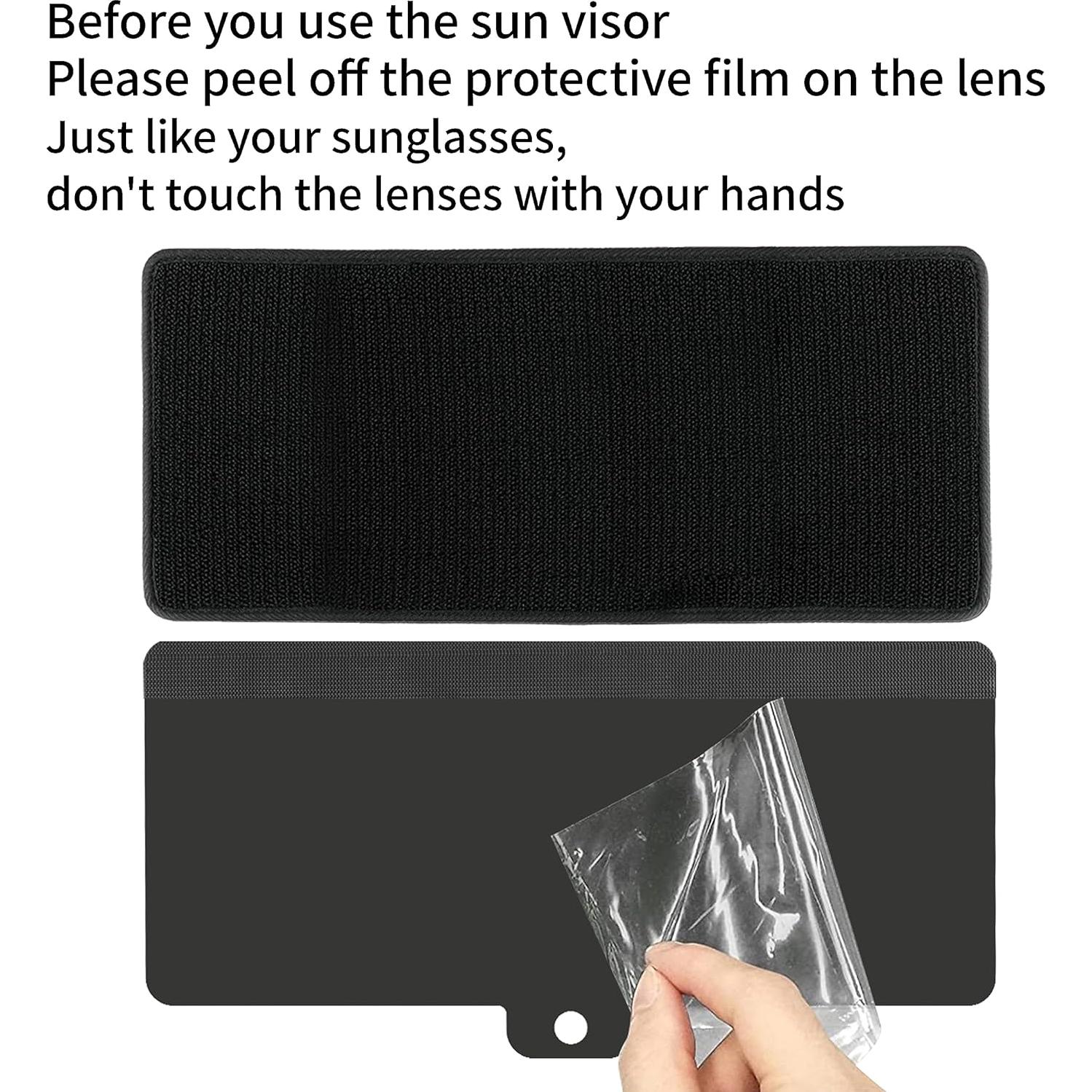 Extensor de Visera Solar Bwinmak Universal 24 cm Polarizado