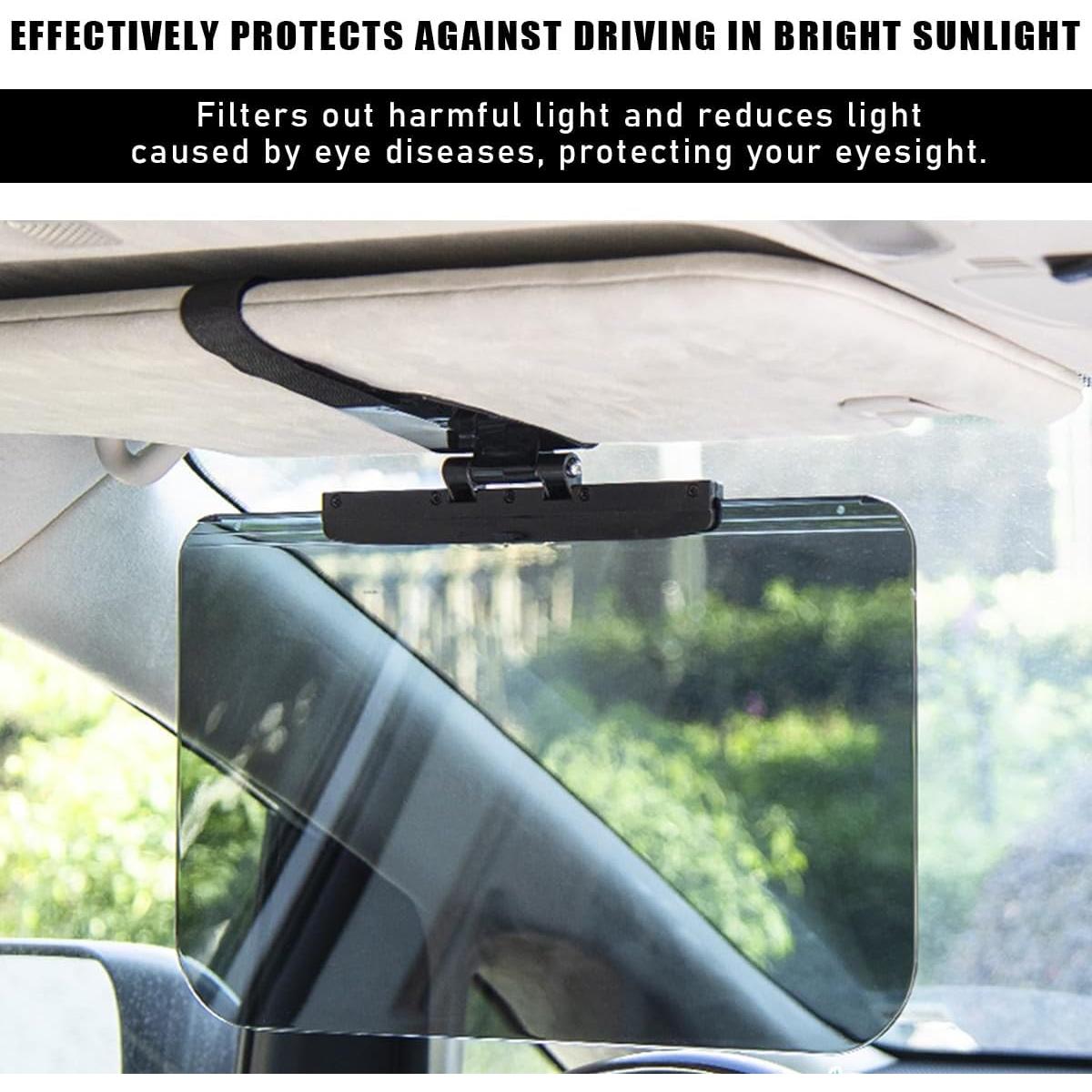 Visera Solar para Coche Povtii 34.5x21.6 cm Polarizada UV