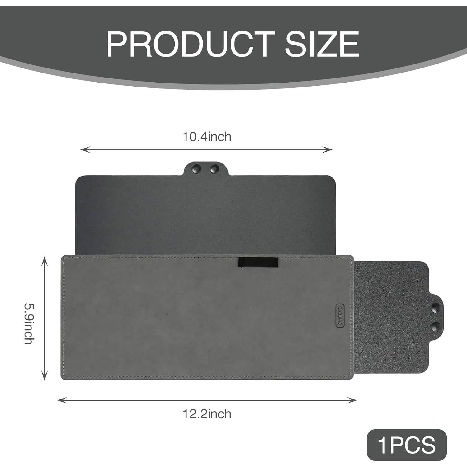 Extensor de Visera Solar para Auto Getfay 30.99x14.99cm Negro