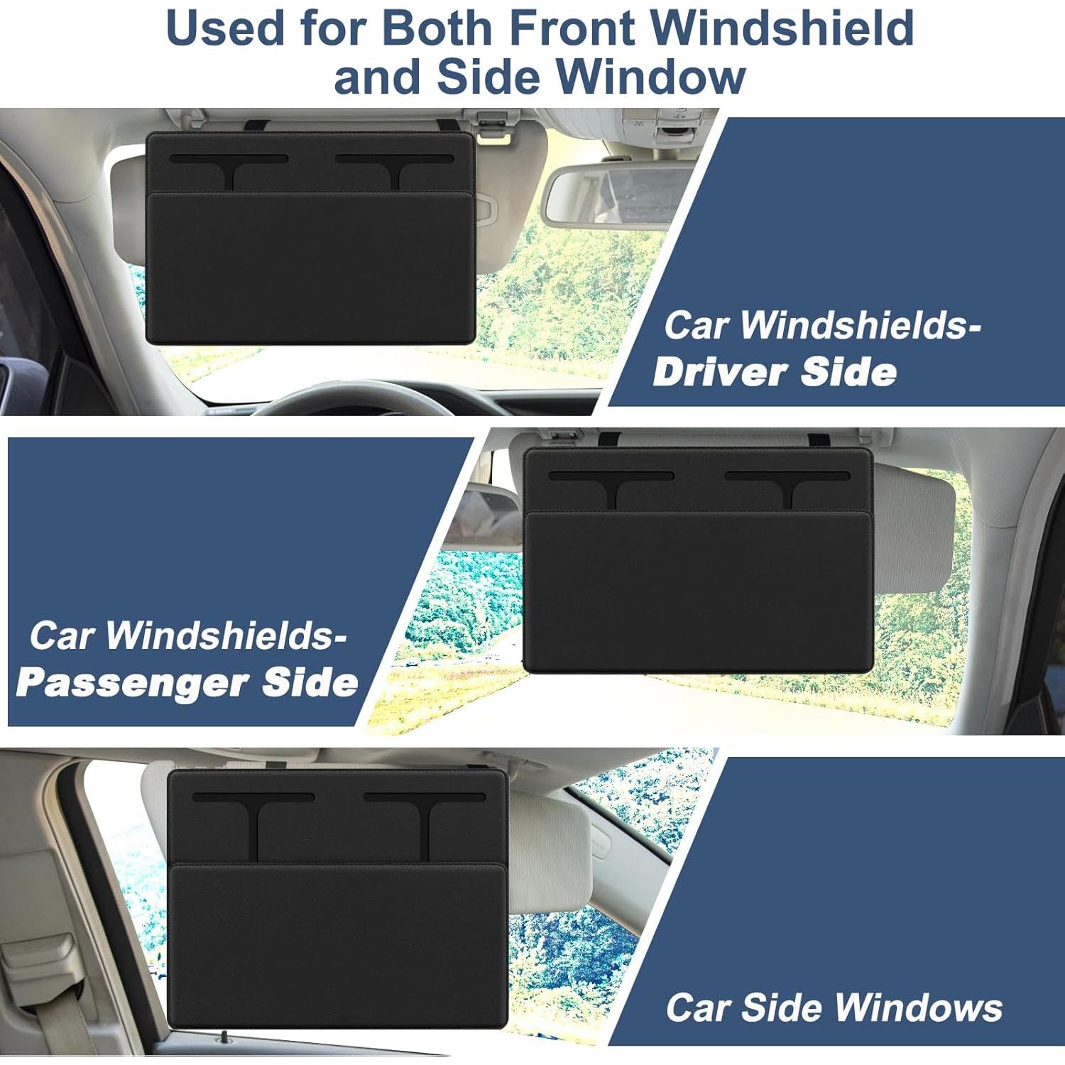 Extensor de Visera Solar NAZZO Negro para Coche Universal