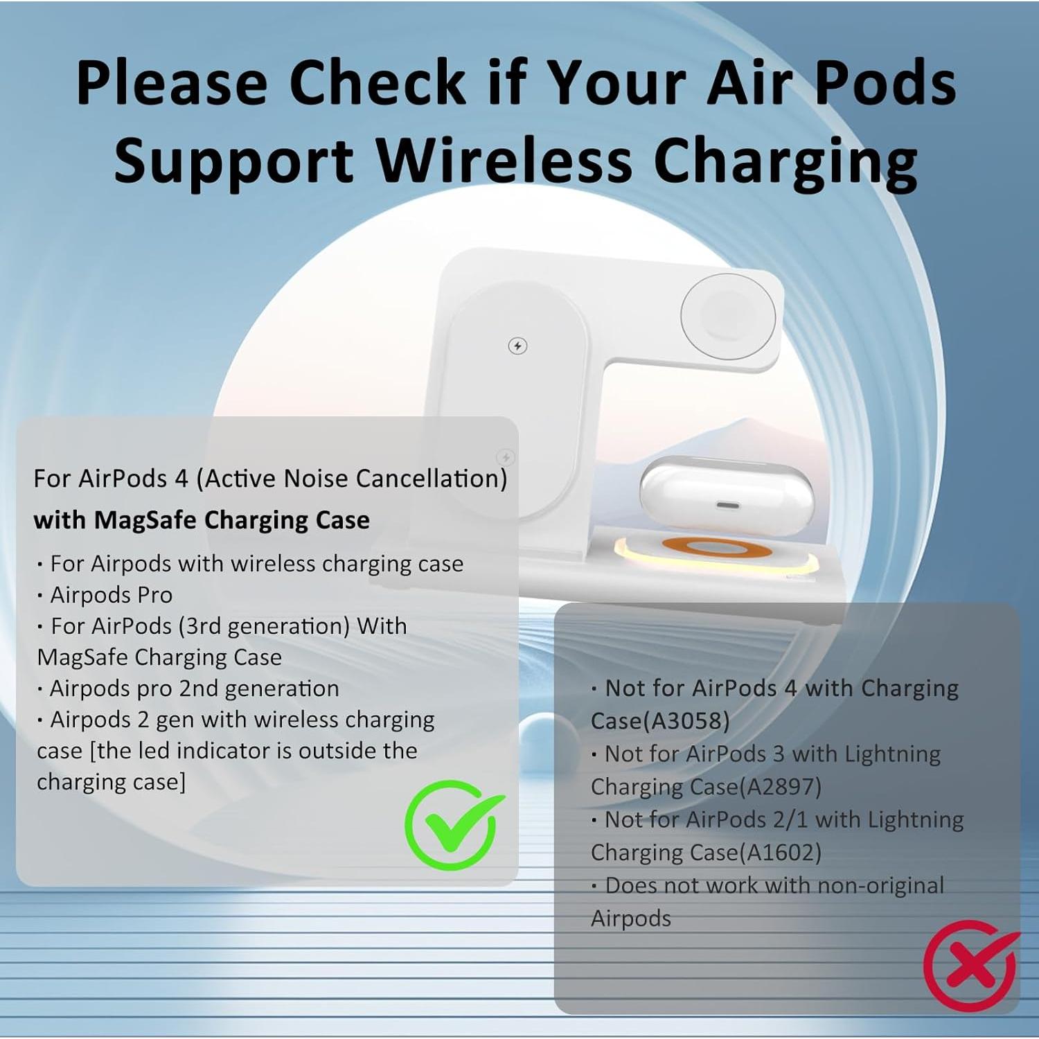 Estación de Carga Plegable 3 en 1 para Apple - Blanco