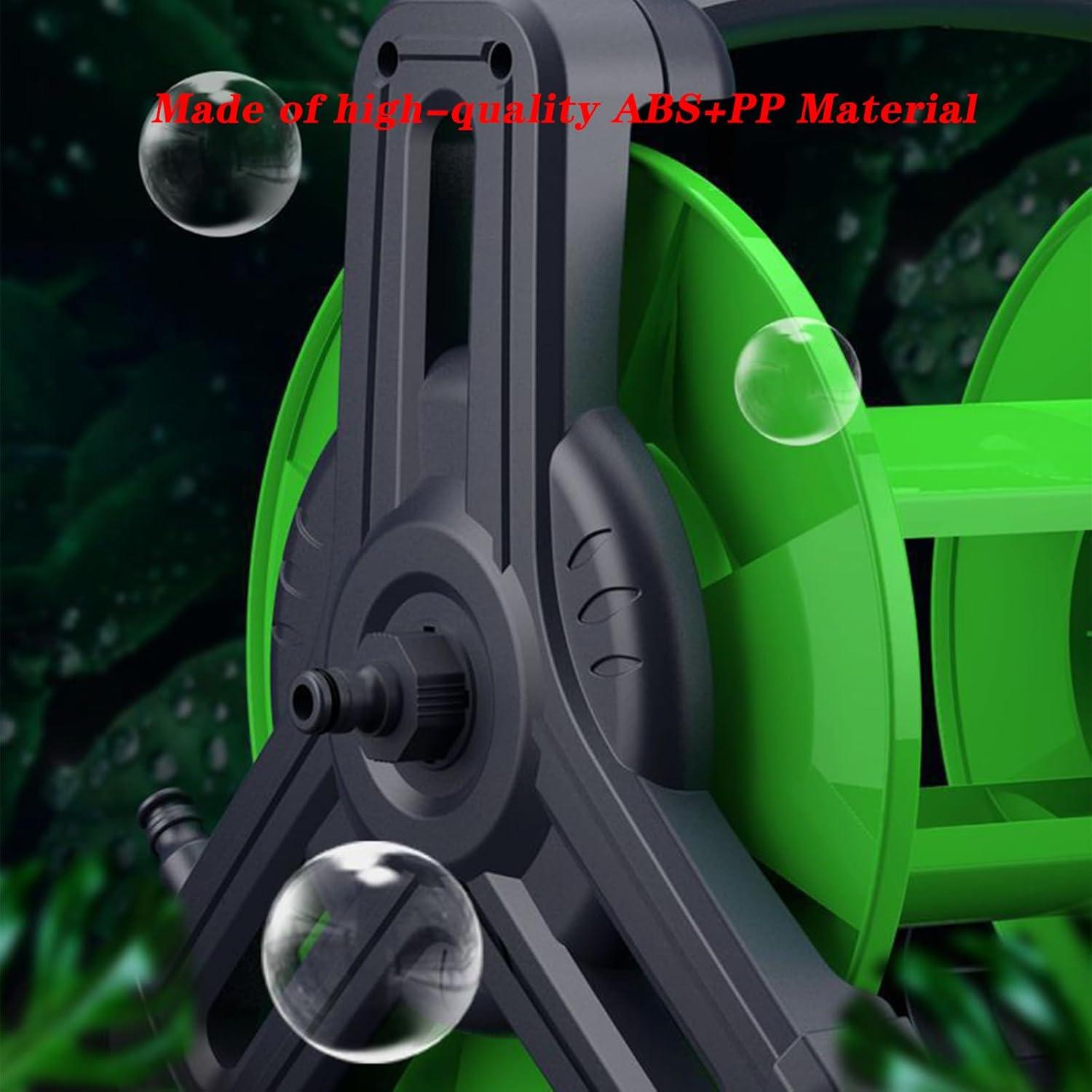 Carrete de Manguera de Jardín Furesn 3/8" x 15.24 m Verde