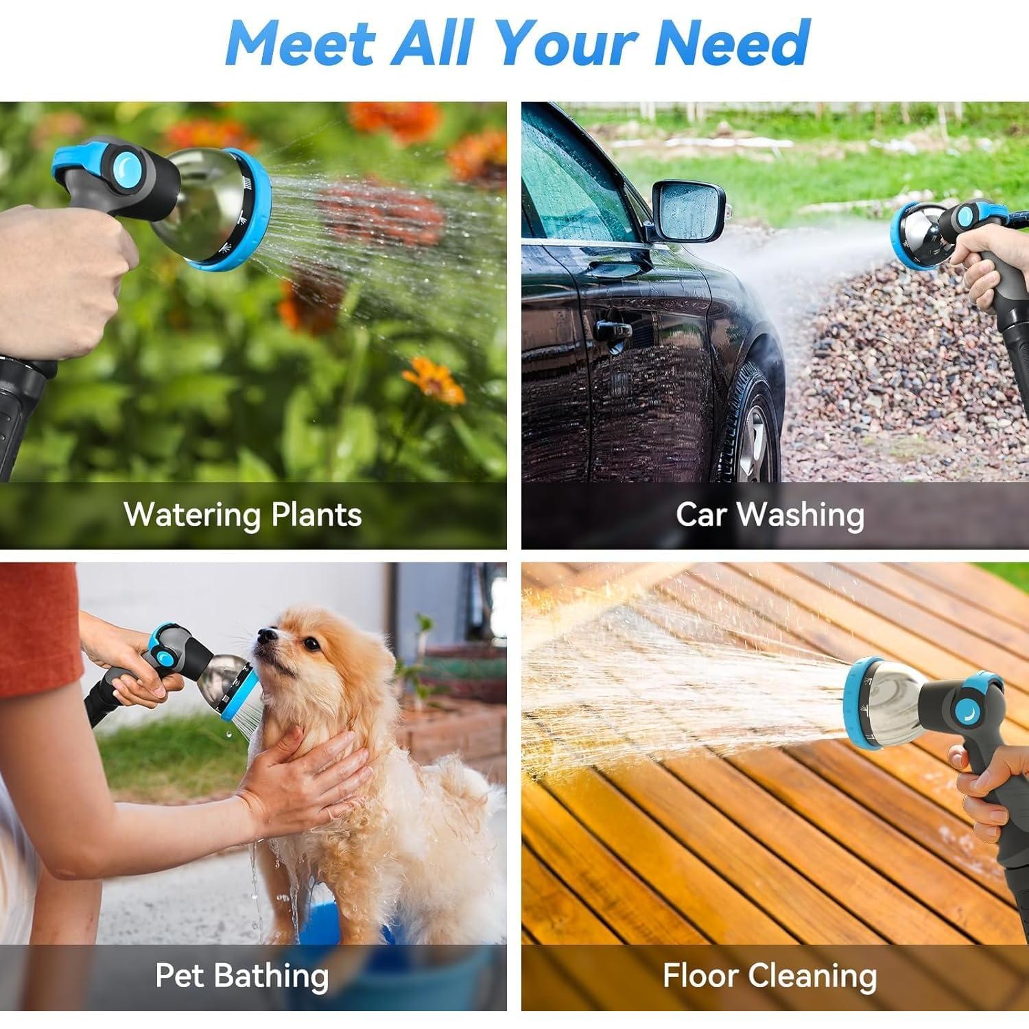 Carrete de Manguera Retráctil Relhost 30.48 m x 1.59 cm Pared