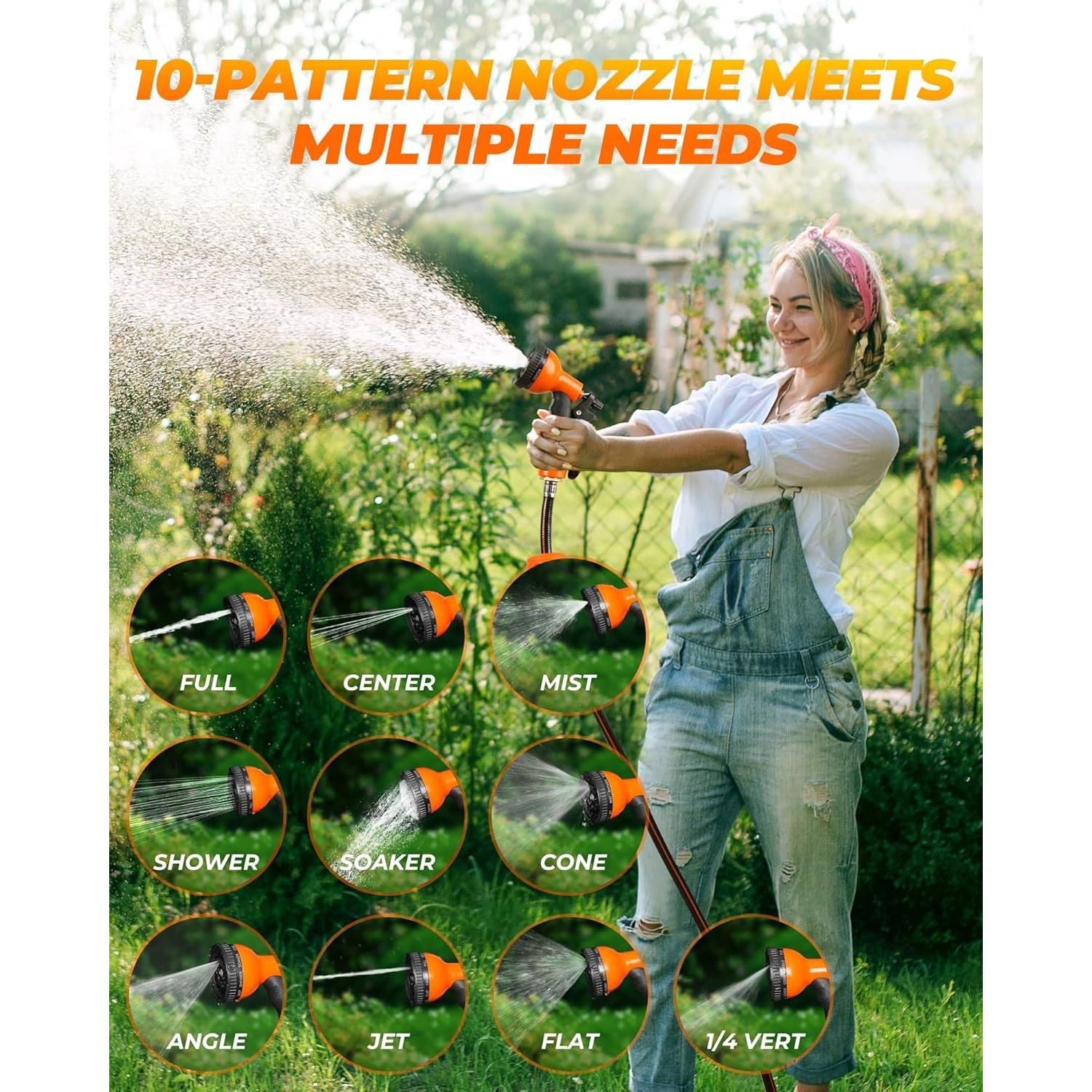 Carrete de Manguera Retráctil YESAGA 30 m x 1/2" Automático