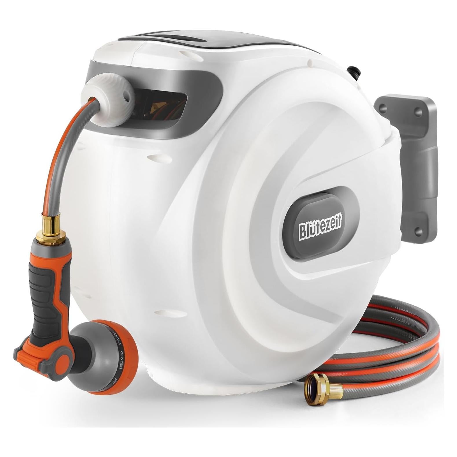 Carrete de Manguera de Jardín Blütezeit 30.48m Montaje en Pared