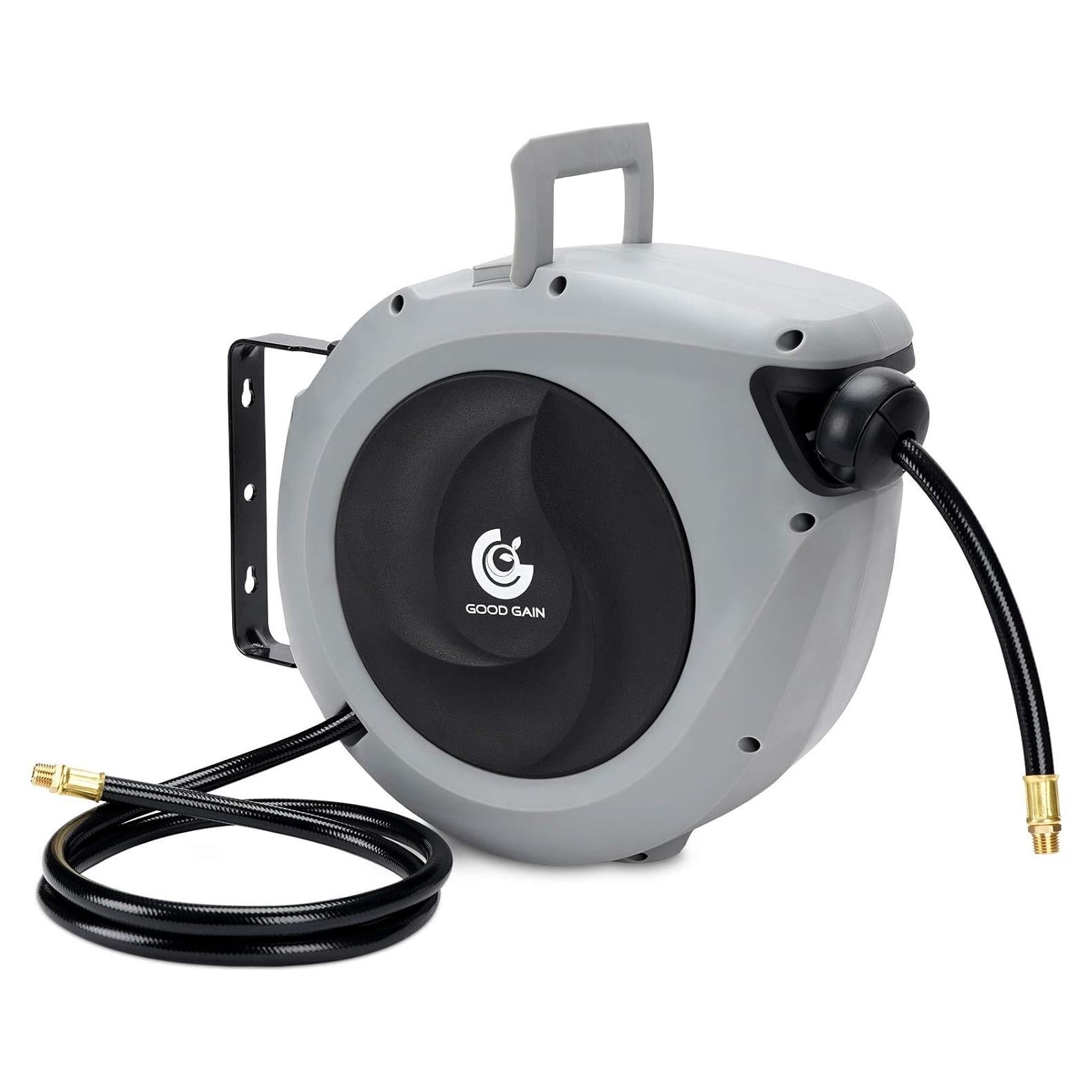 Carrete de Manguera de Aire G GOOD GAIN 15m 3/8" Automático