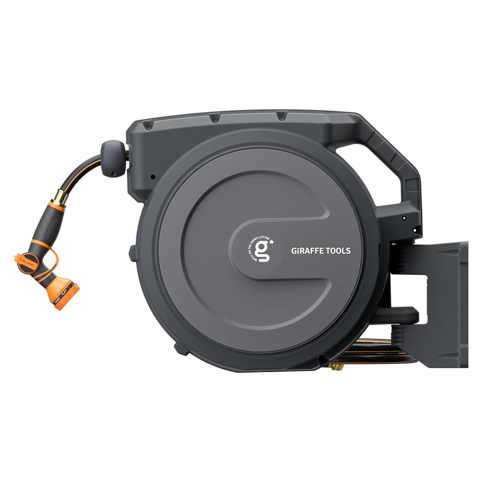 Carrete de Manguera Retráctil Giraffe Tools 5/8" x 27,4m