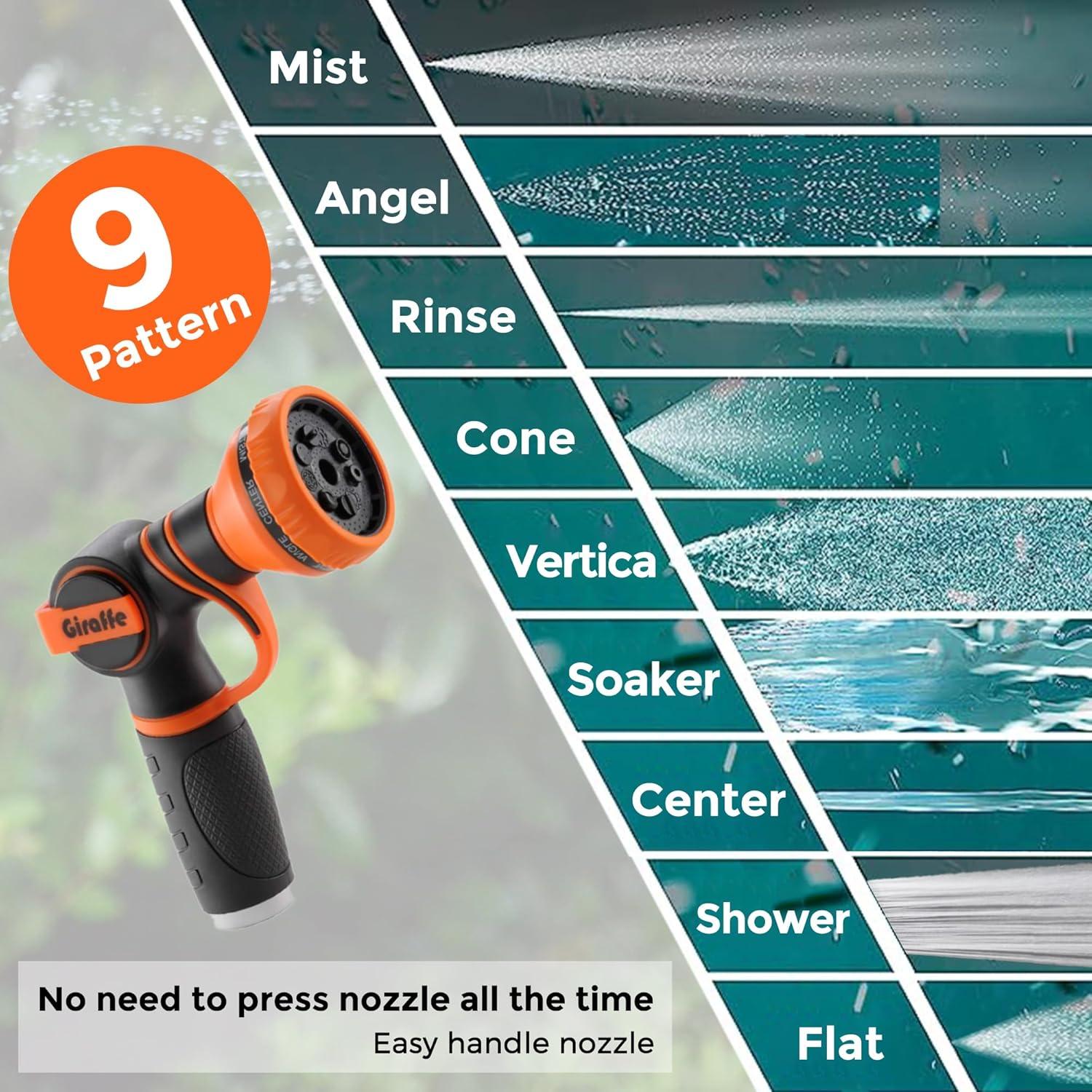 Carrete de Manguera Retráctil Giraffe Tools 5/8" x 27,4m