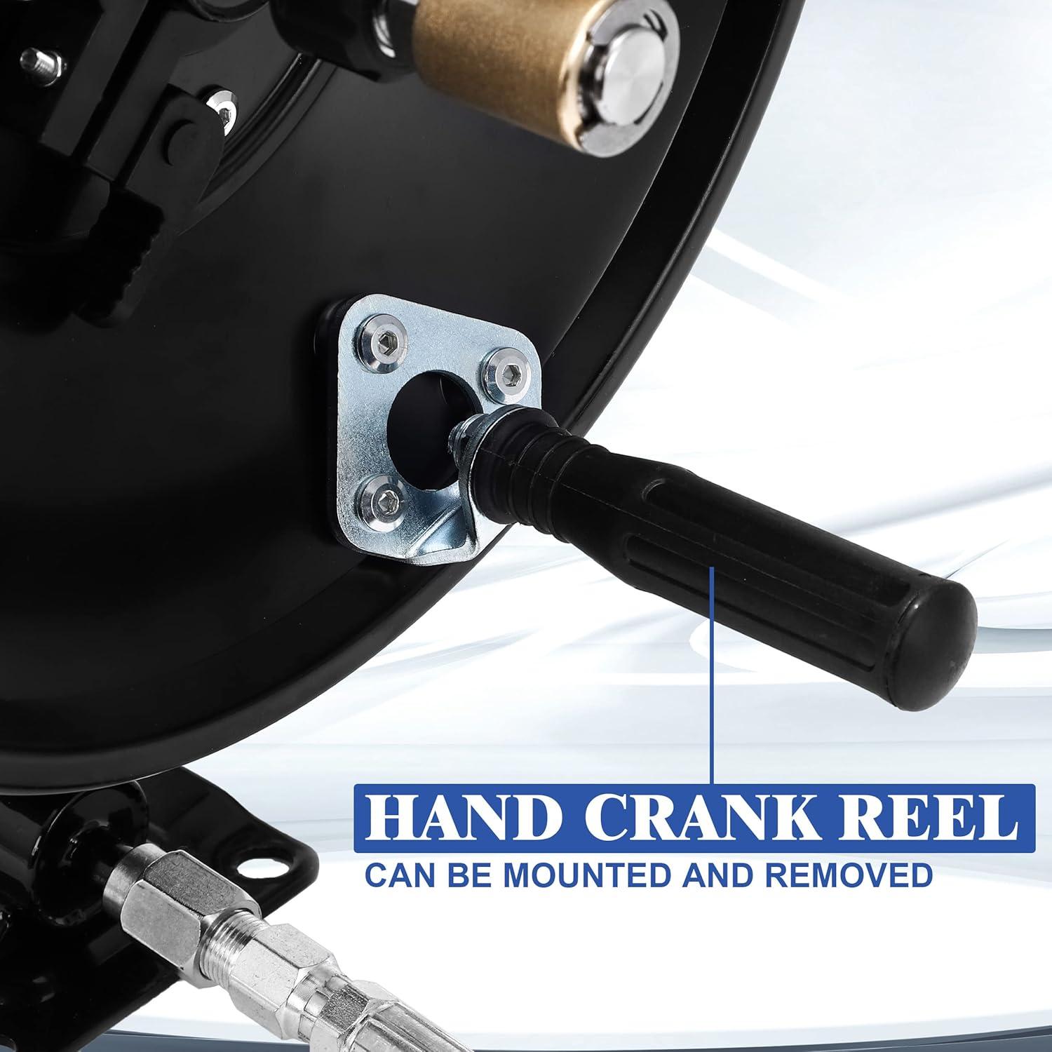 Carrete de Manguera de Lavadora a Presión M MINGLE 30.48m