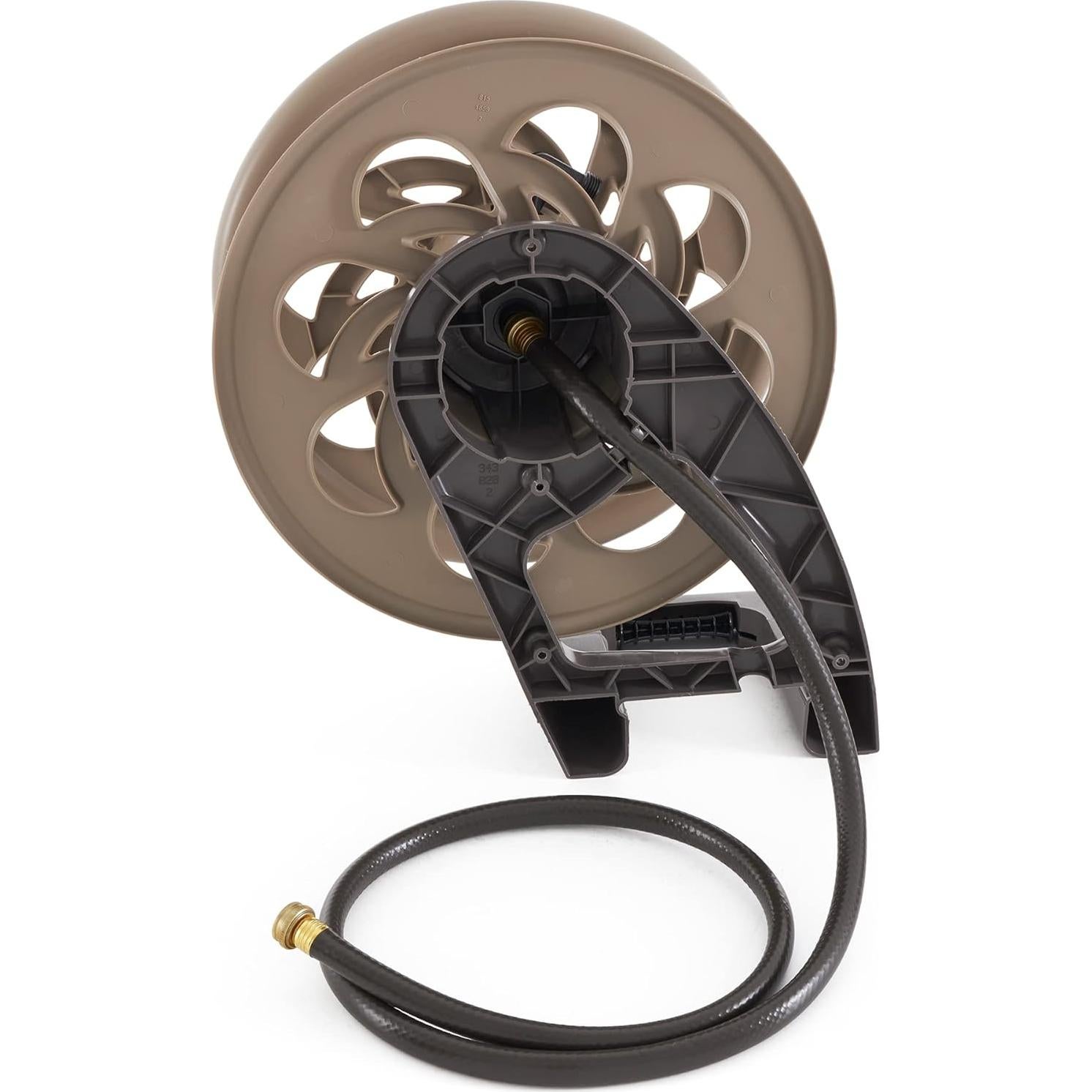 Carrete de Manguera Montado en Pared Suncast 125' Marrón