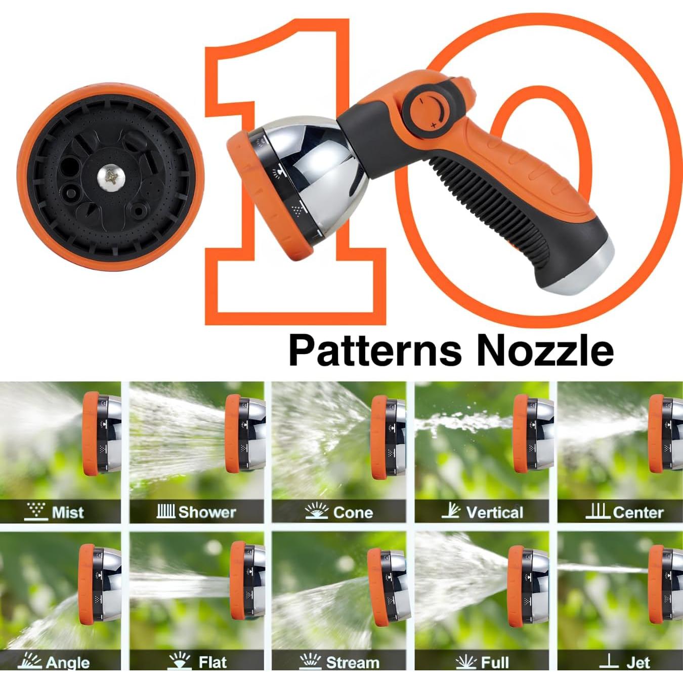 Carrete de Manguera Retráctil IOX GARDEN 30.48 m 1.27 cm