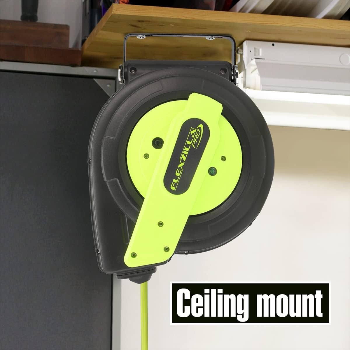 Carrete Retráctil de Cable de Extensión Flexzilla 60 pies