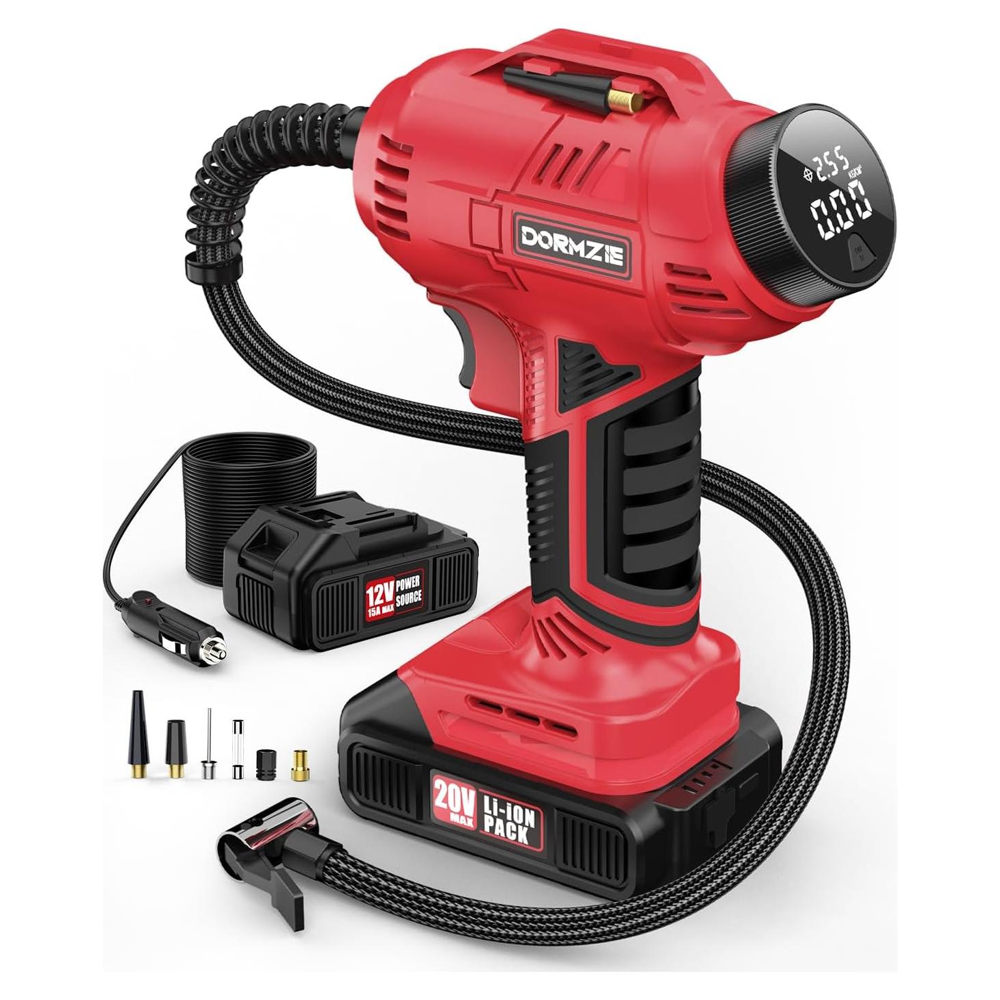 Compresor de Aire Inalámbrico Dormzie ST189CD 150 PSI 20V