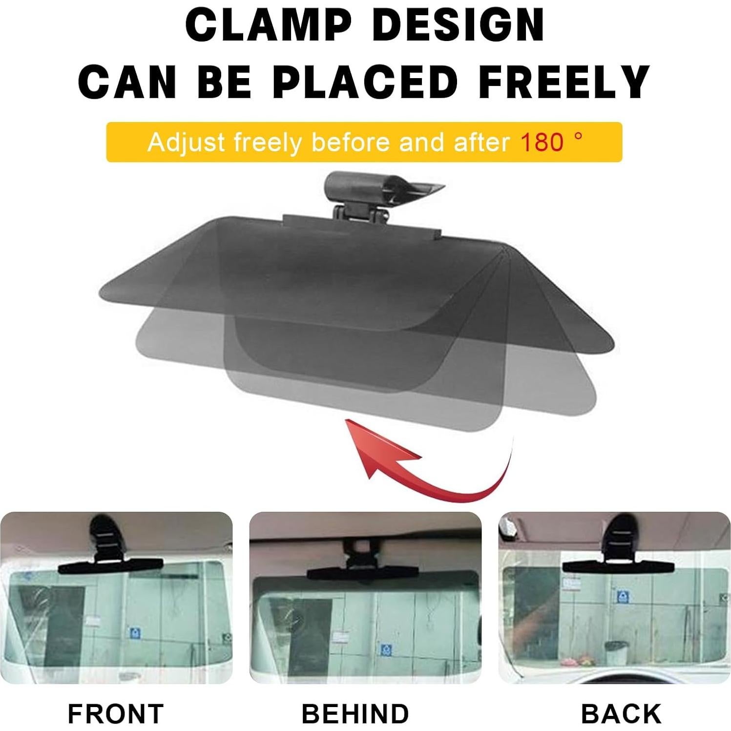 Visera Solar Polarizada Loisdaro para Coche - Protección UV