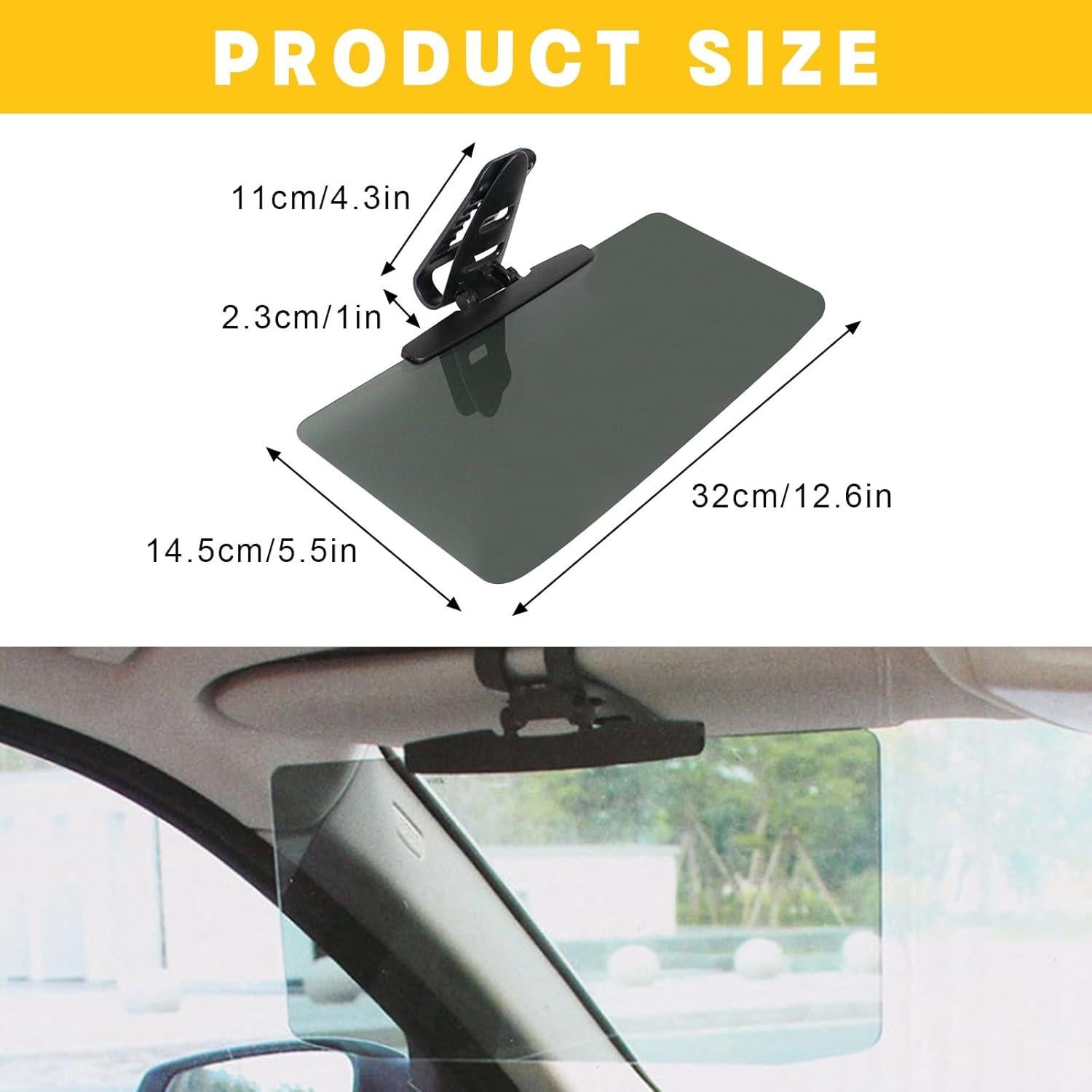 Visera Solar Polarizada Loisdaro para Coche - Protección UV