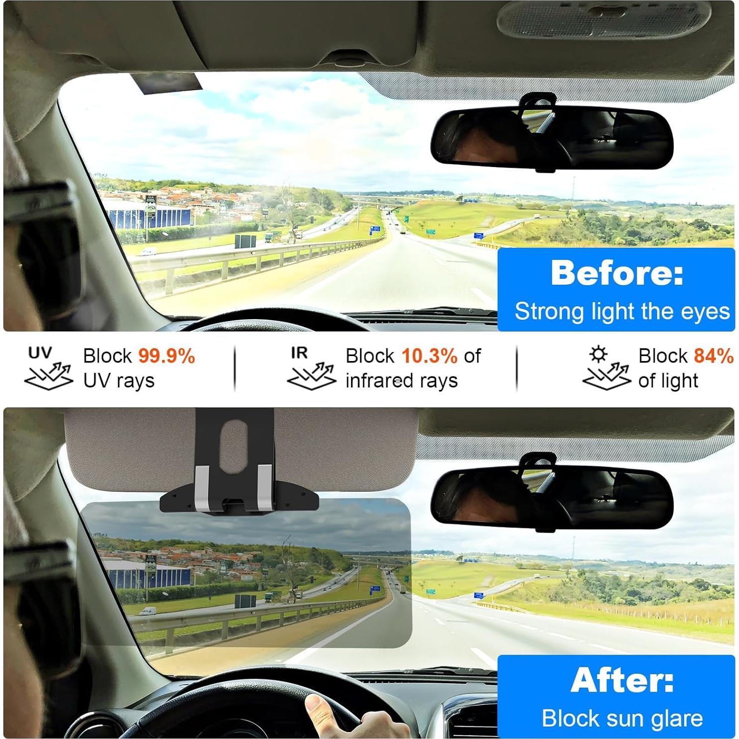 Extensor de Visera Solar LOMDC Z100 Antideslumbrante UV400