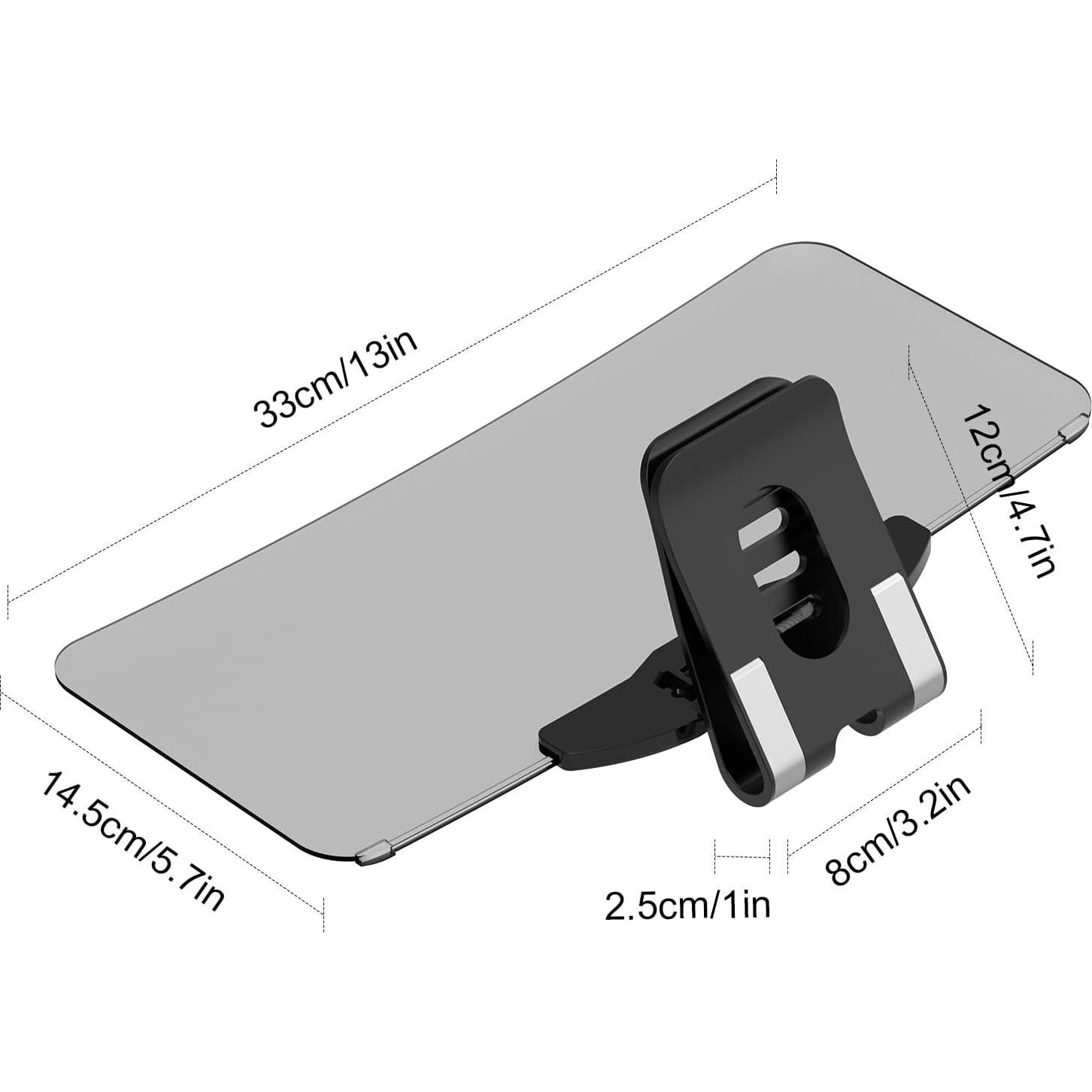 Extensor de Visera Solar LOMDC Z100 Antideslumbrante UV400