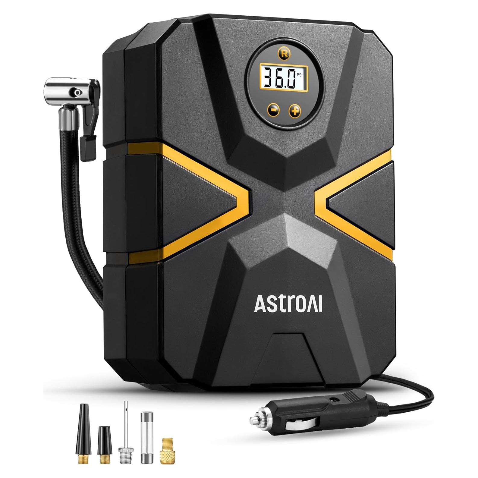 Compresor de Aire Portátil AstroAI S1 12V 150 PSI Digital