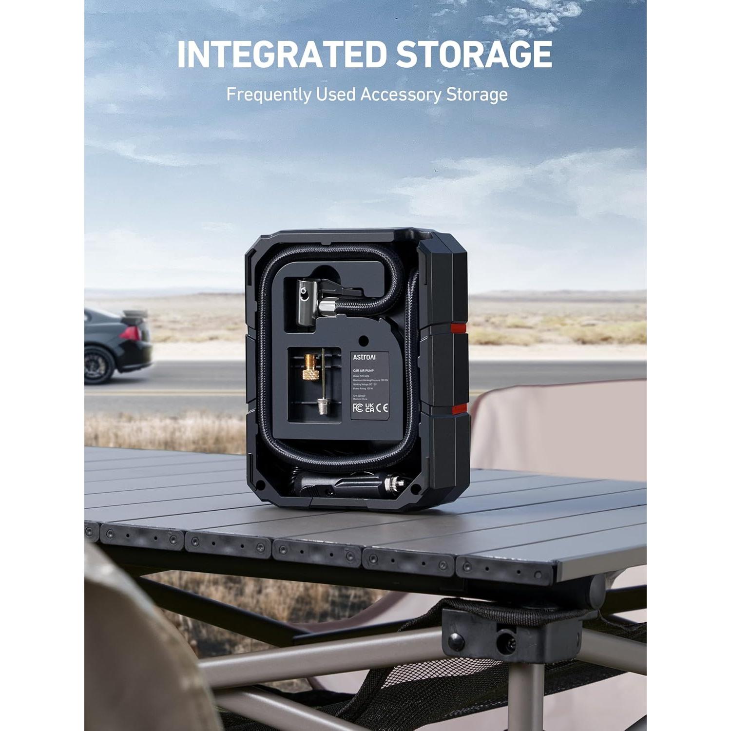 Compresor de Aire Portátil AstroAI S1 12V 150 PSI Digital