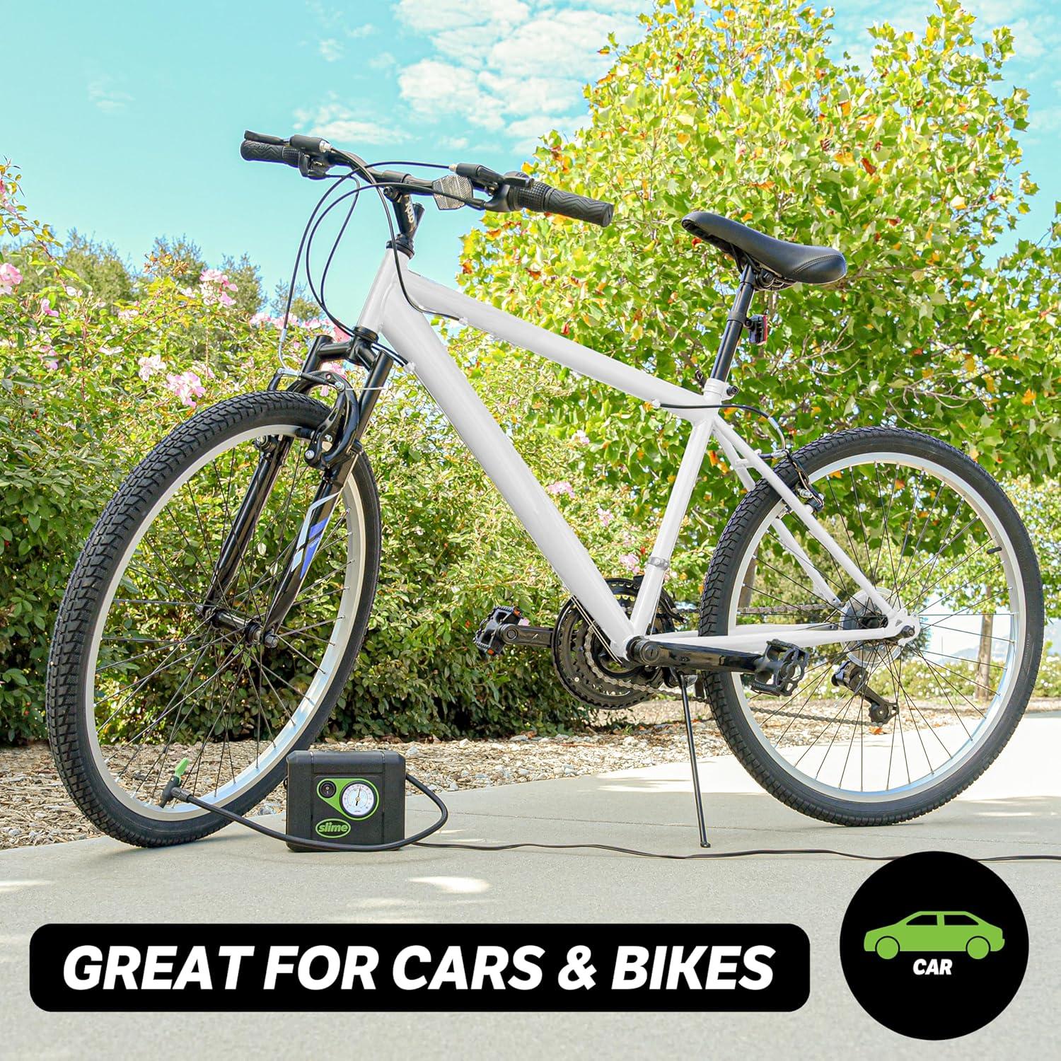 Inflador de Neumáticos Slime 40060 Compacto 12V 10 min