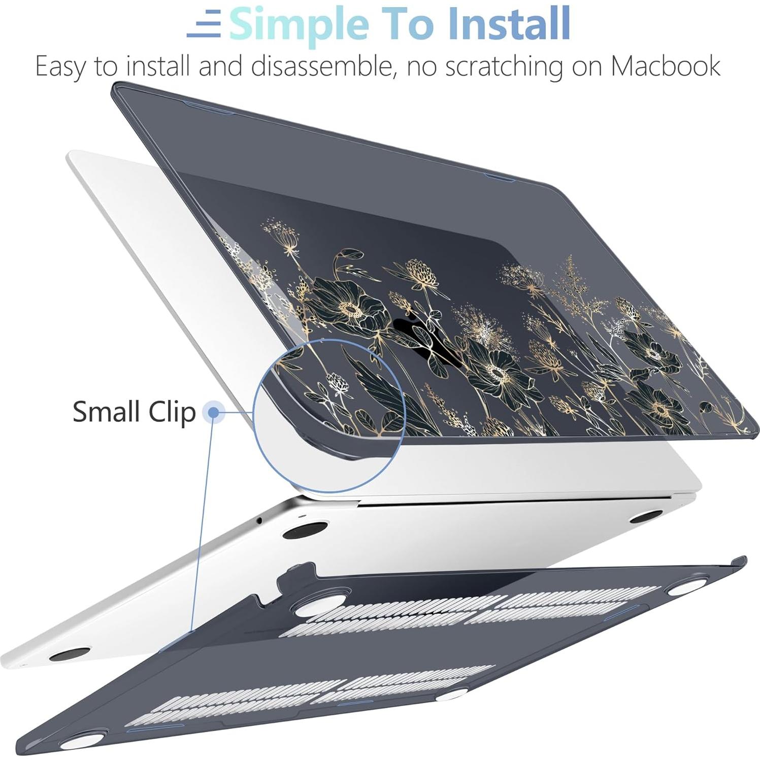 Funda MEEgoodo para MacBook Air 15.3" M4/M3/M2 2023-2025