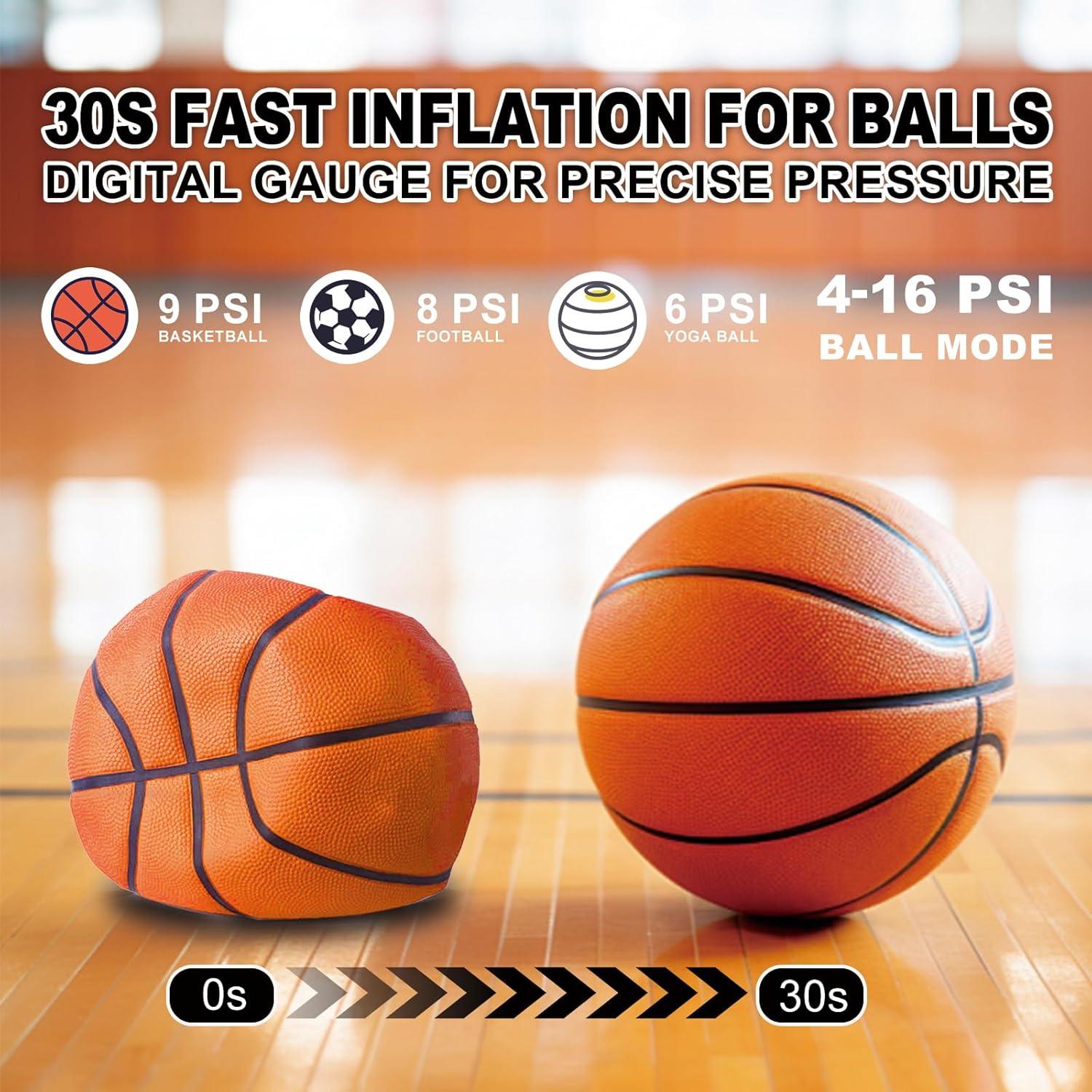 Compresor de Aire Portátil MLDMNHA 150PSI Batería 6000mAh