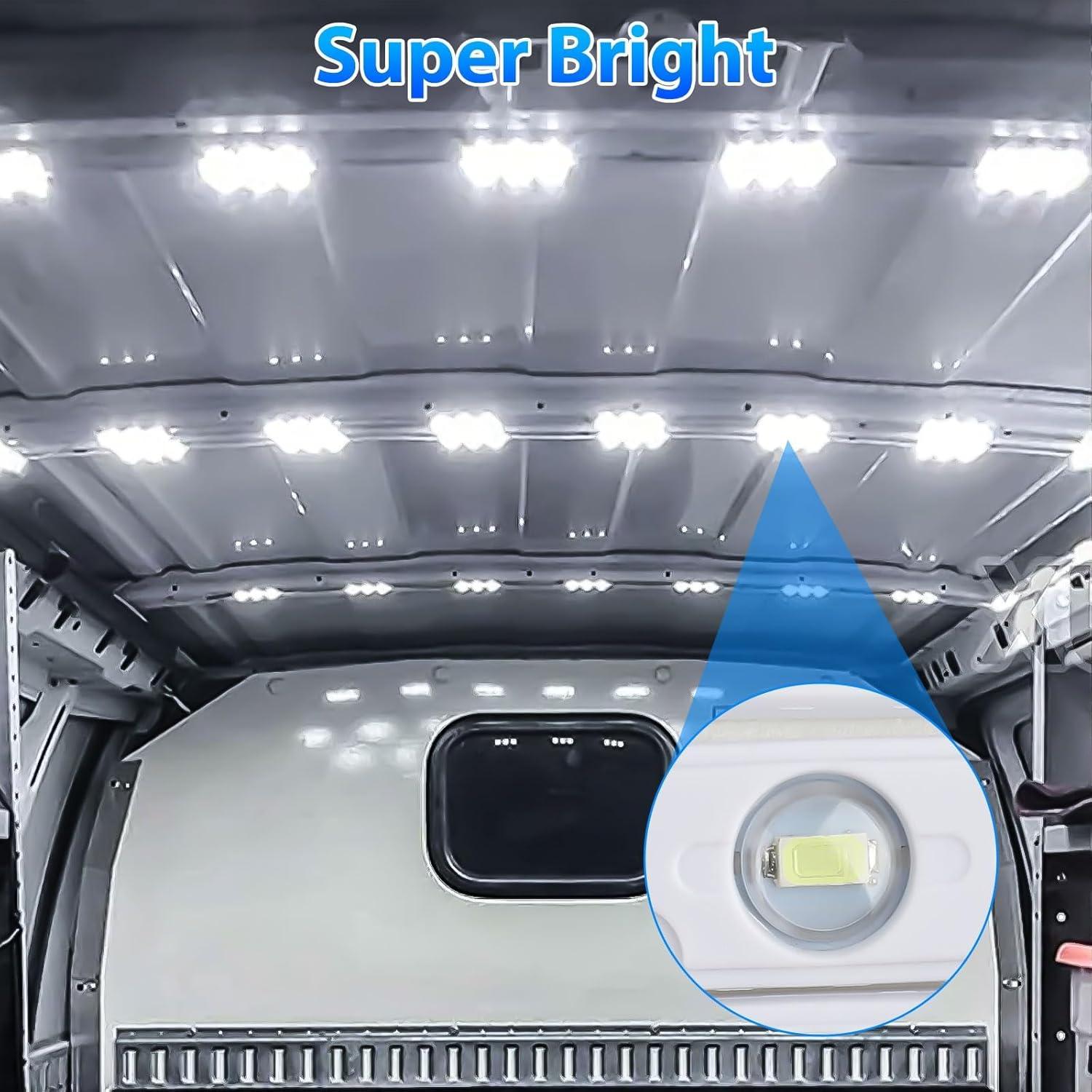 Kit de Luz Interior LED 12V Linkstyle 120 LEDs Impermeable