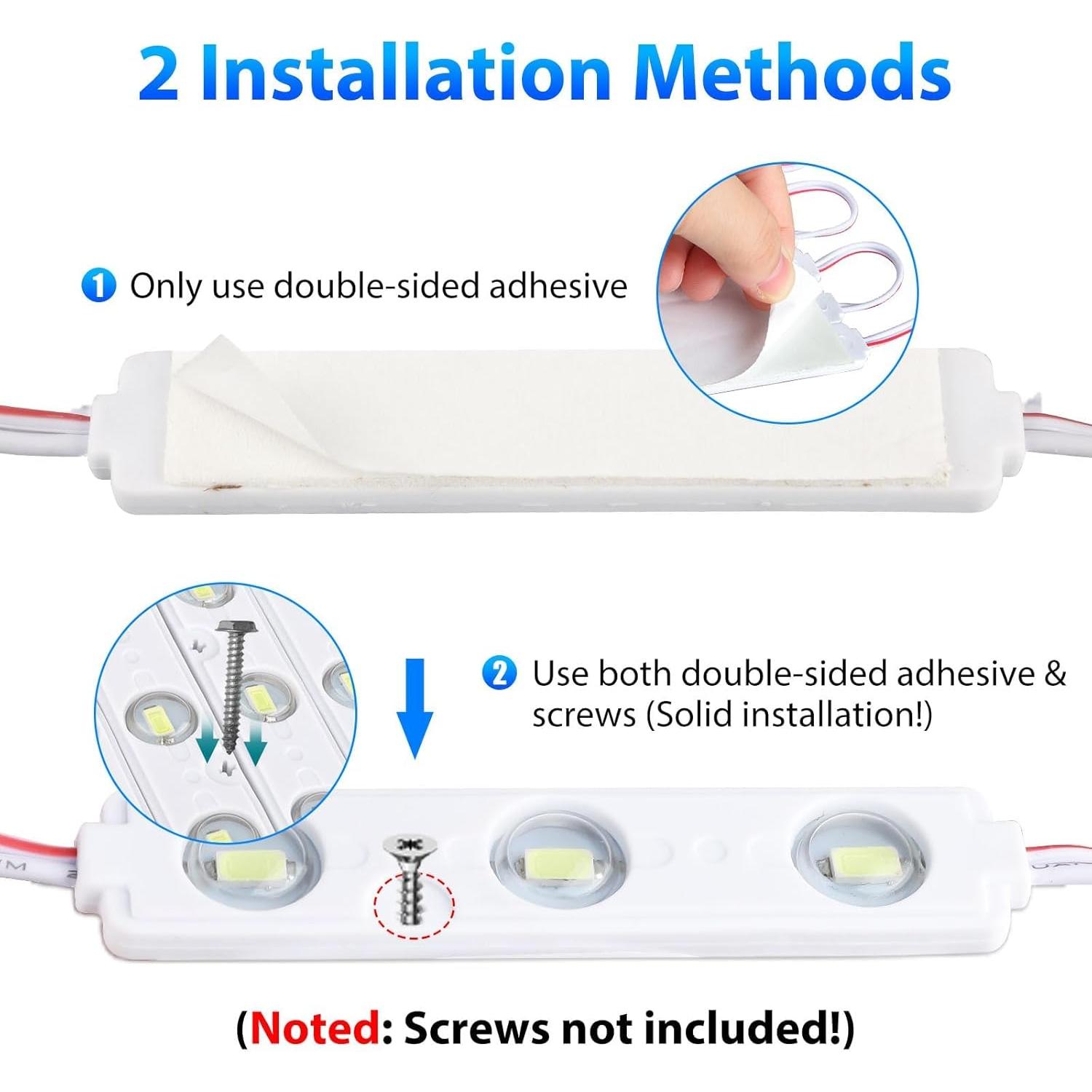 Kit de Luz Interior LED 12V Linkstyle 120 LEDs Impermeable