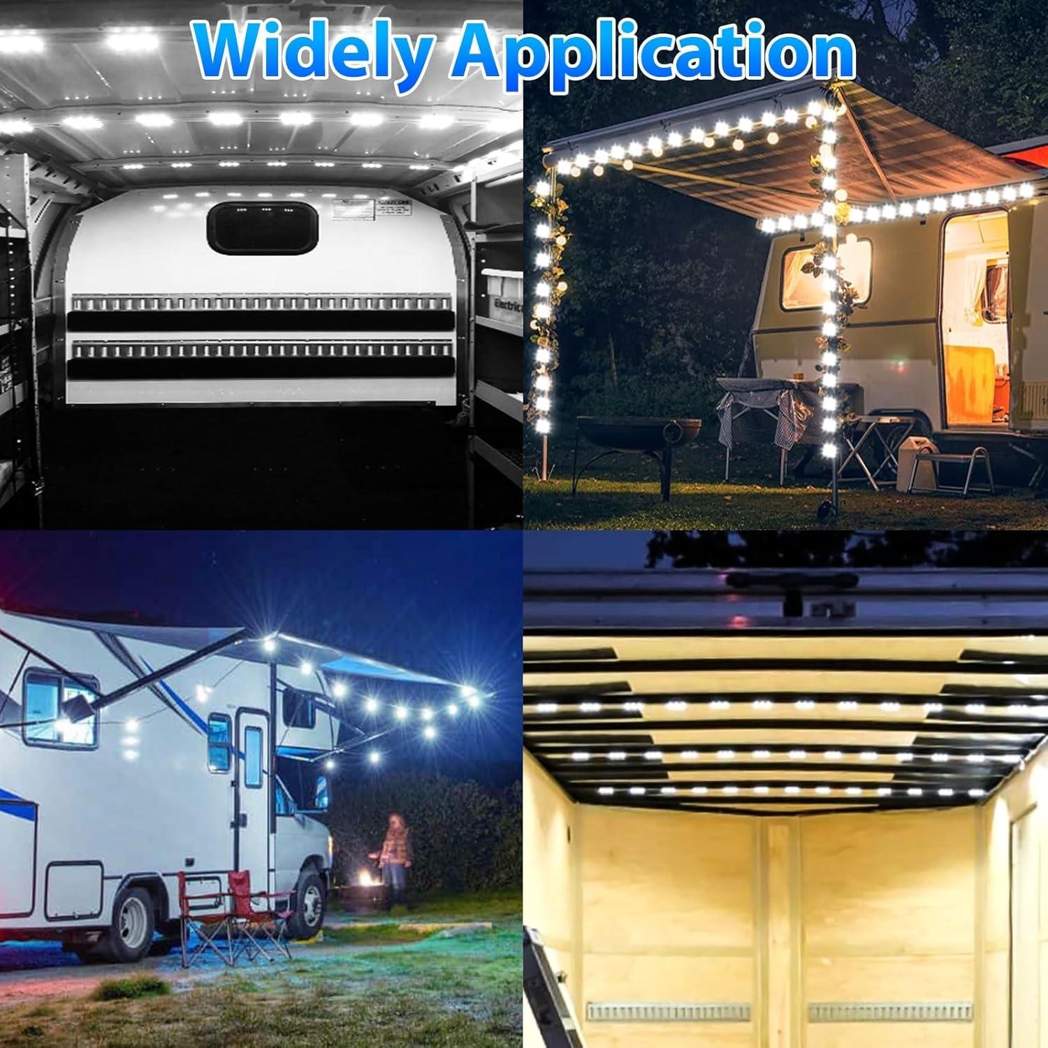 Kit de Luz Interior LED 12V Linkstyle 120 LEDs Impermeable