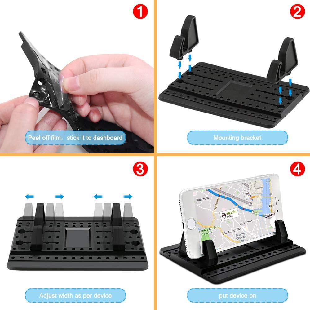 Soporte para Teléfono de Coche FineGood Antideslizante Universal